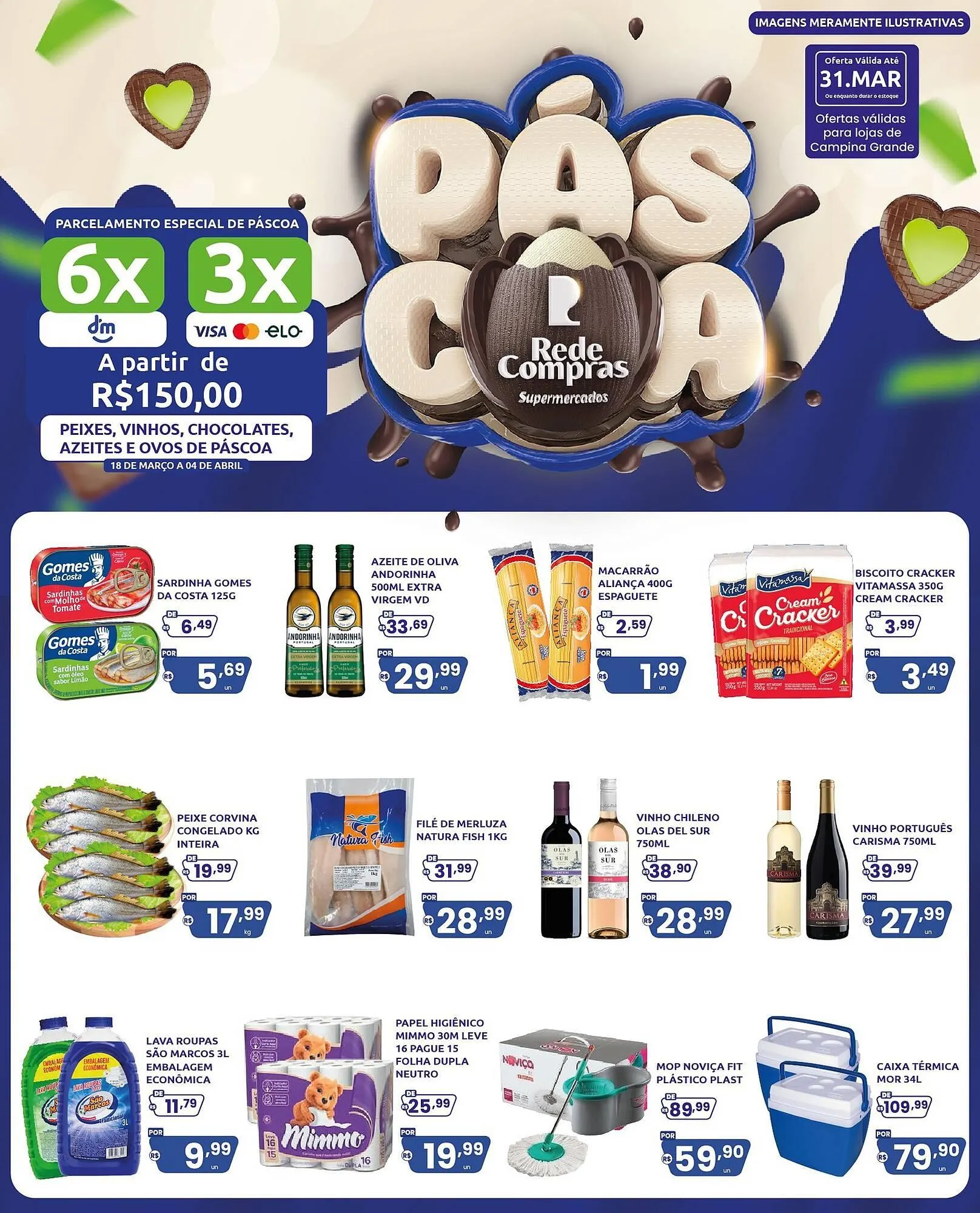 Encarte de Encarte Rede Compras 28 de março até 31 de março 2026 - Pagina 1