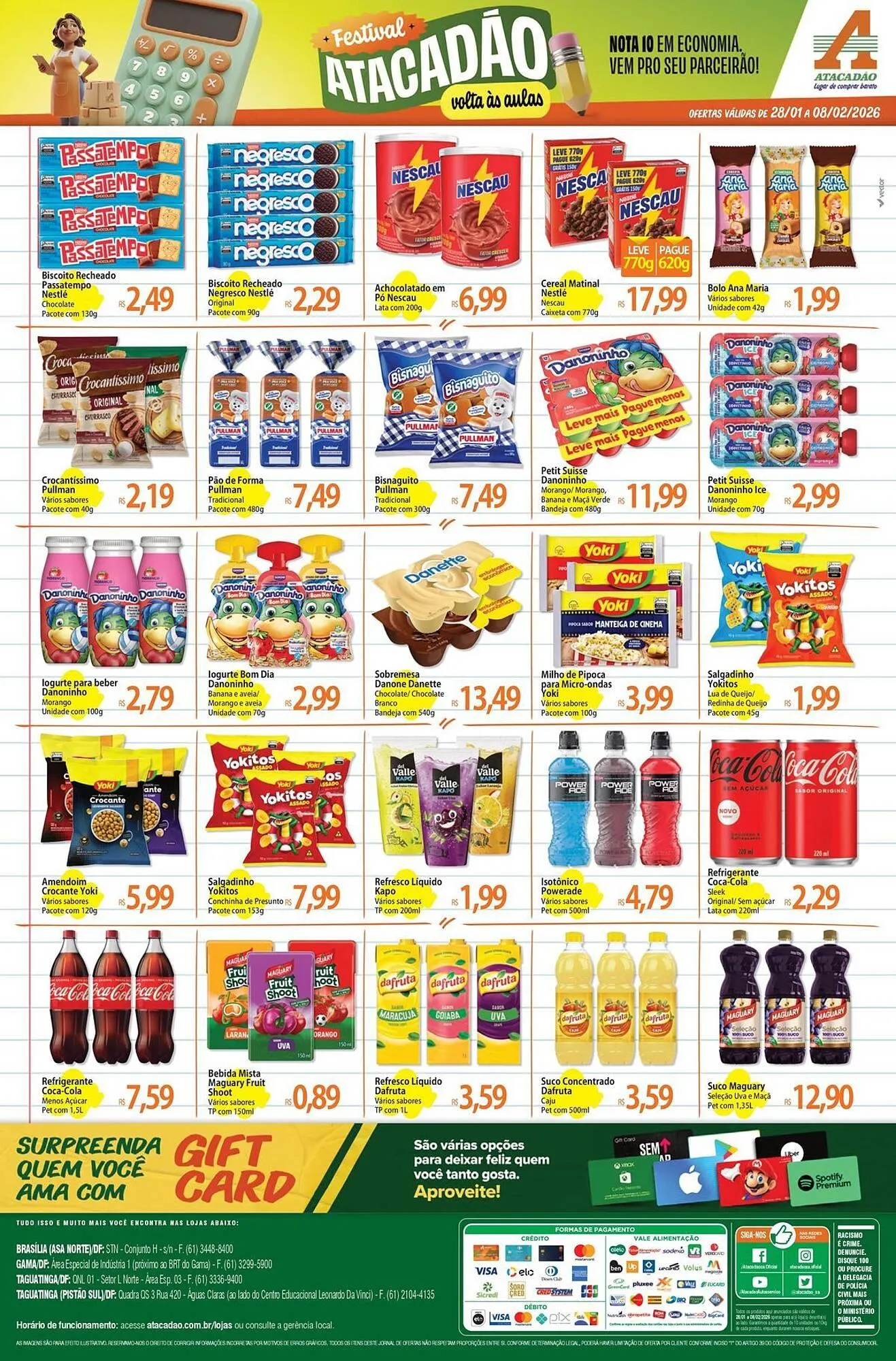 Encarte de Folheto Atacadão 28 de janeiro até 8 de fevereiro 2026 - Pagina 2