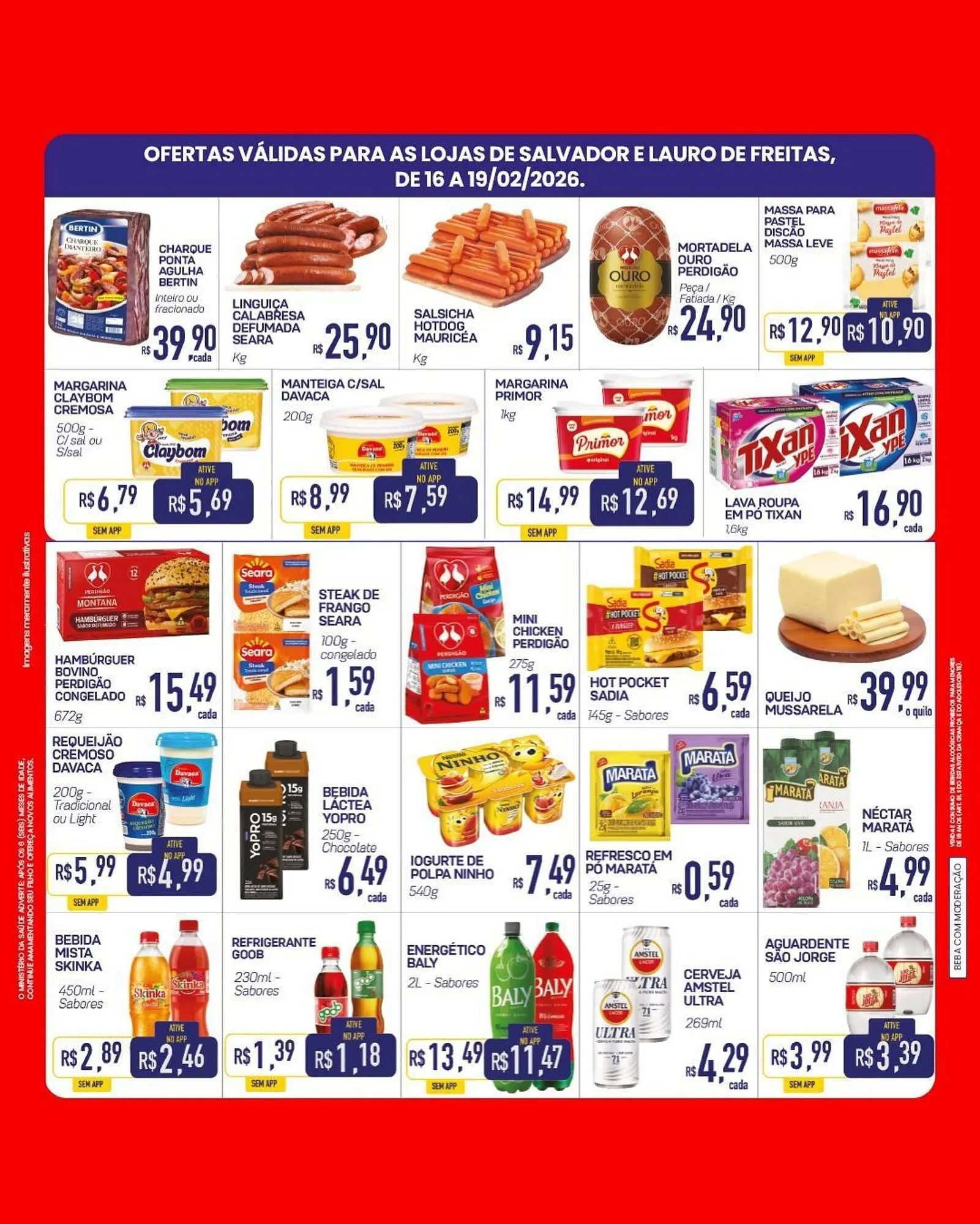 Encarte de Folheto Mercantil Rodrigues 16 de fevereiro até 19 de fevereiro 2026 - Pagina 2