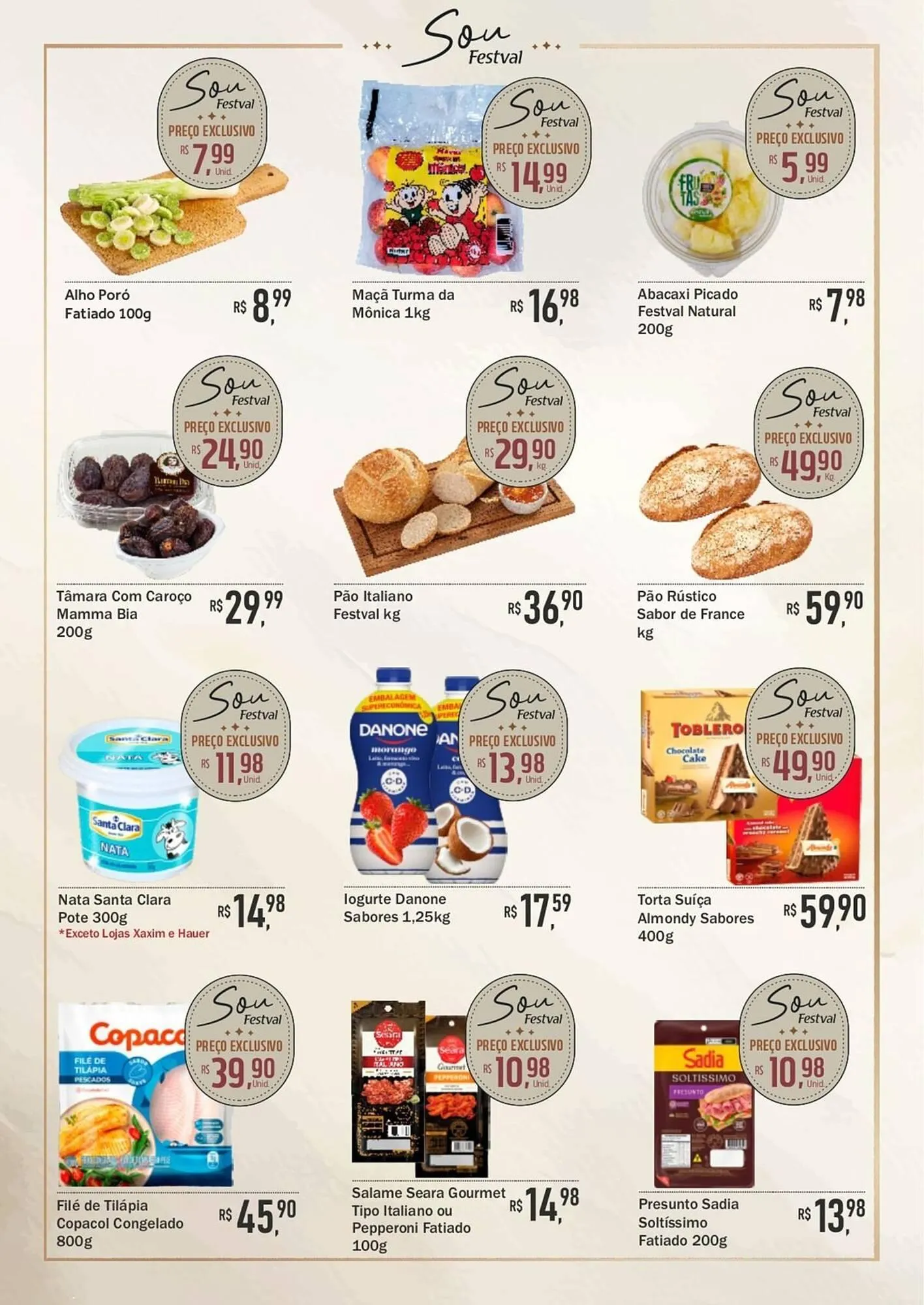 Encarte de Catálogo Festval 22 de julho até 31 de julho 2025 - Pagina 2