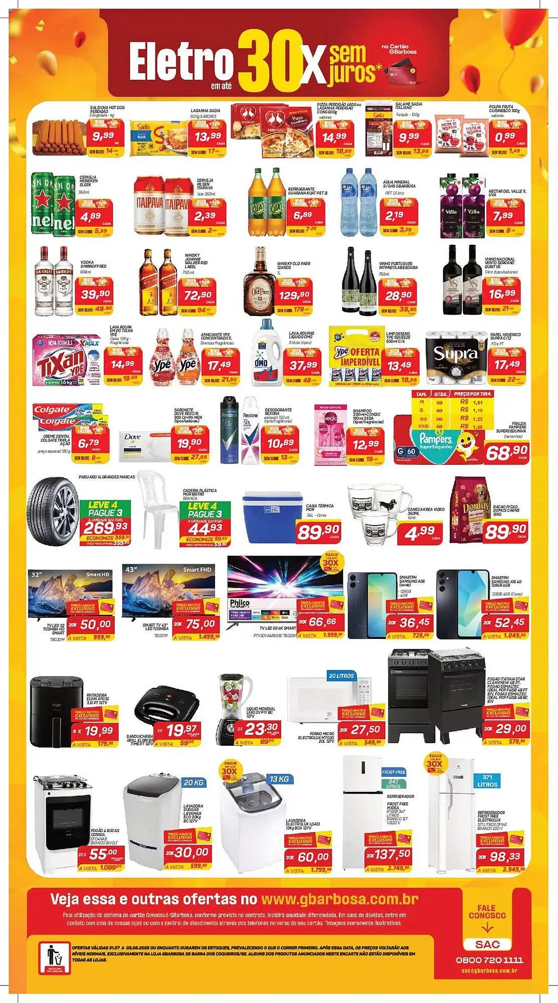 Encarte de Catálogo GBarbosa 31 de julho até 4 de agosto 2025 - Pagina 2