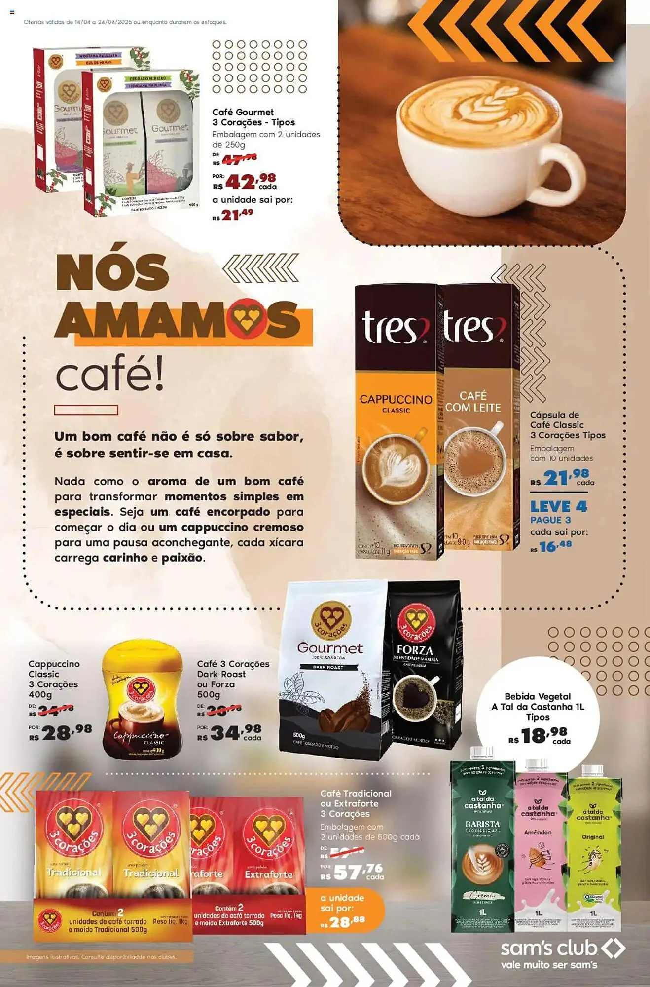 Encarte de Catálogo Sam's Club 14 de abril até 24 de abril 2025 - Pagina 4
