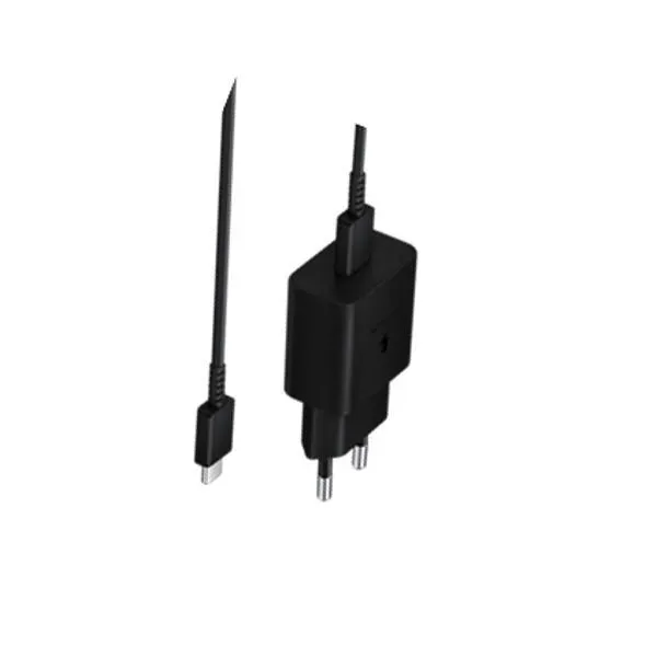 Carregador USB tomada USB-C 15W com cabo EP-T1510XBPGBR preto, SAMSUNG