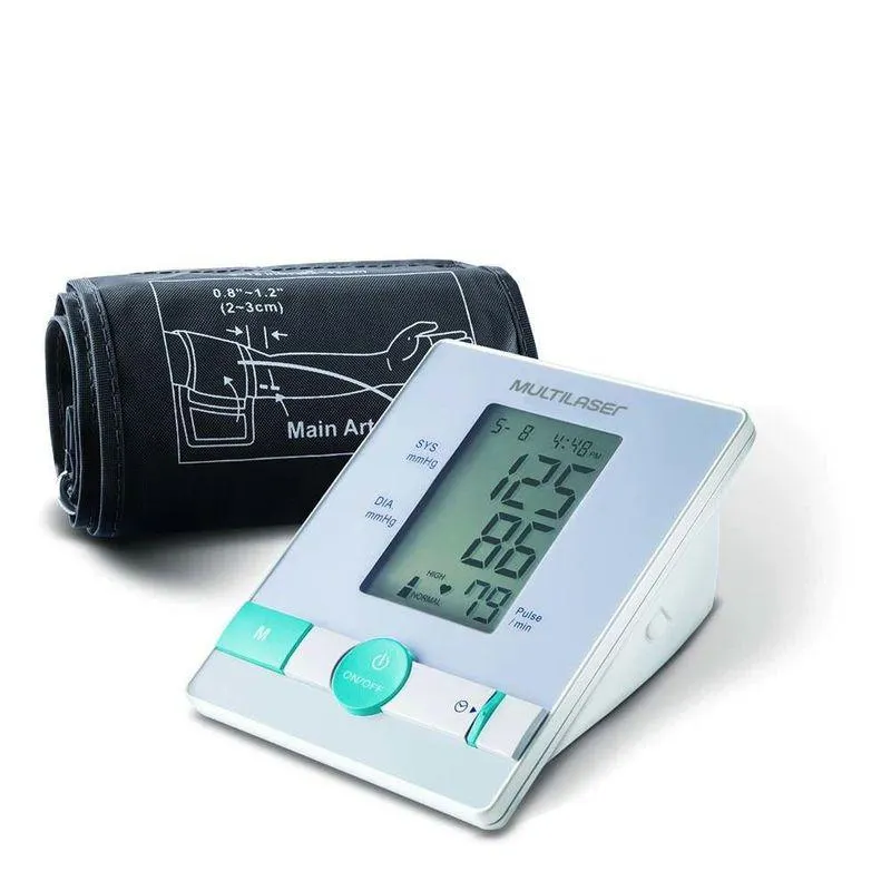 Monitor Digital de Pressão Arterial de Braço - Multilaser