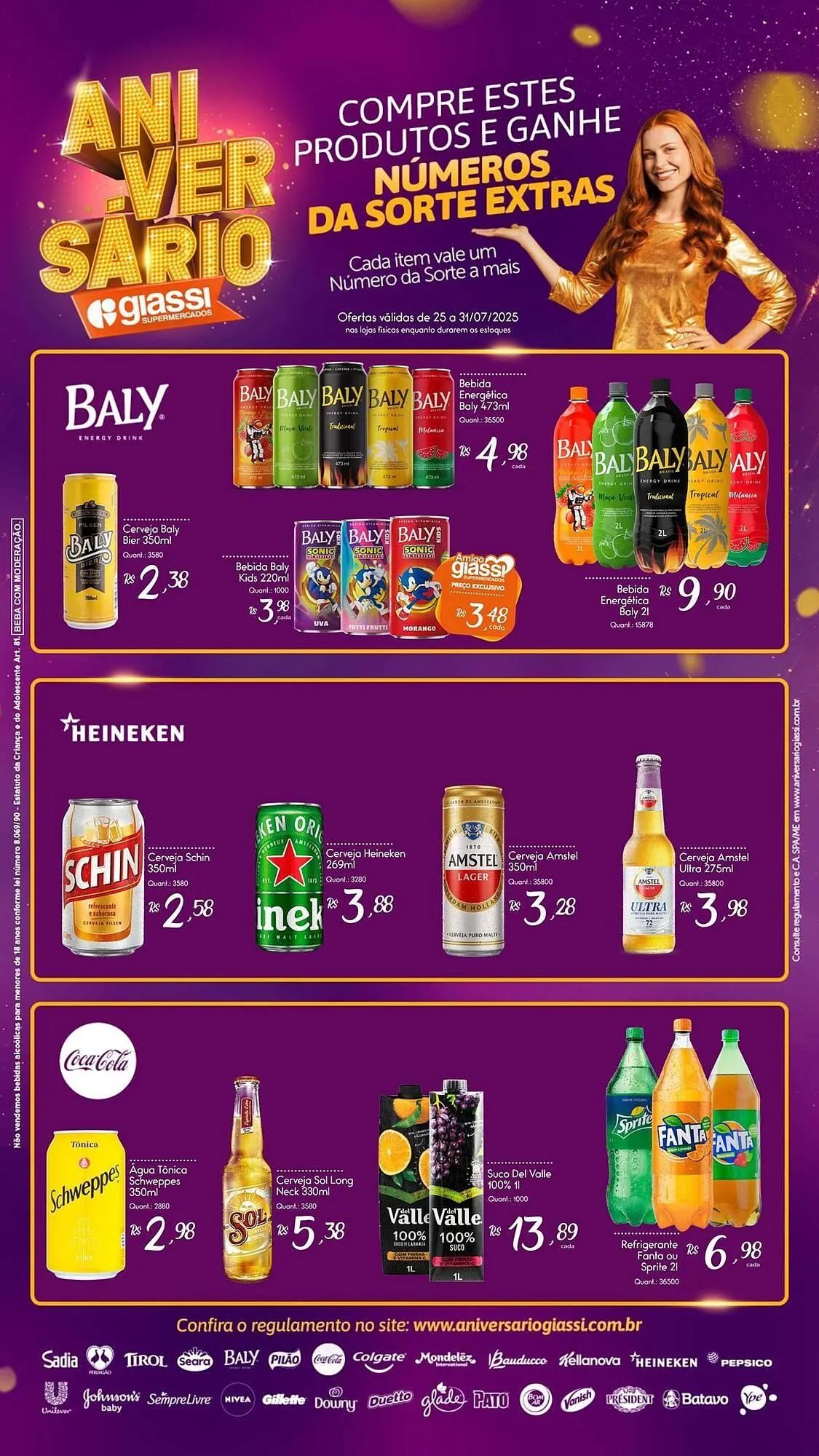 Encarte de Catálogo Giassi Supermercados 25 de julho até 31 de julho 2025 - Pagina 7