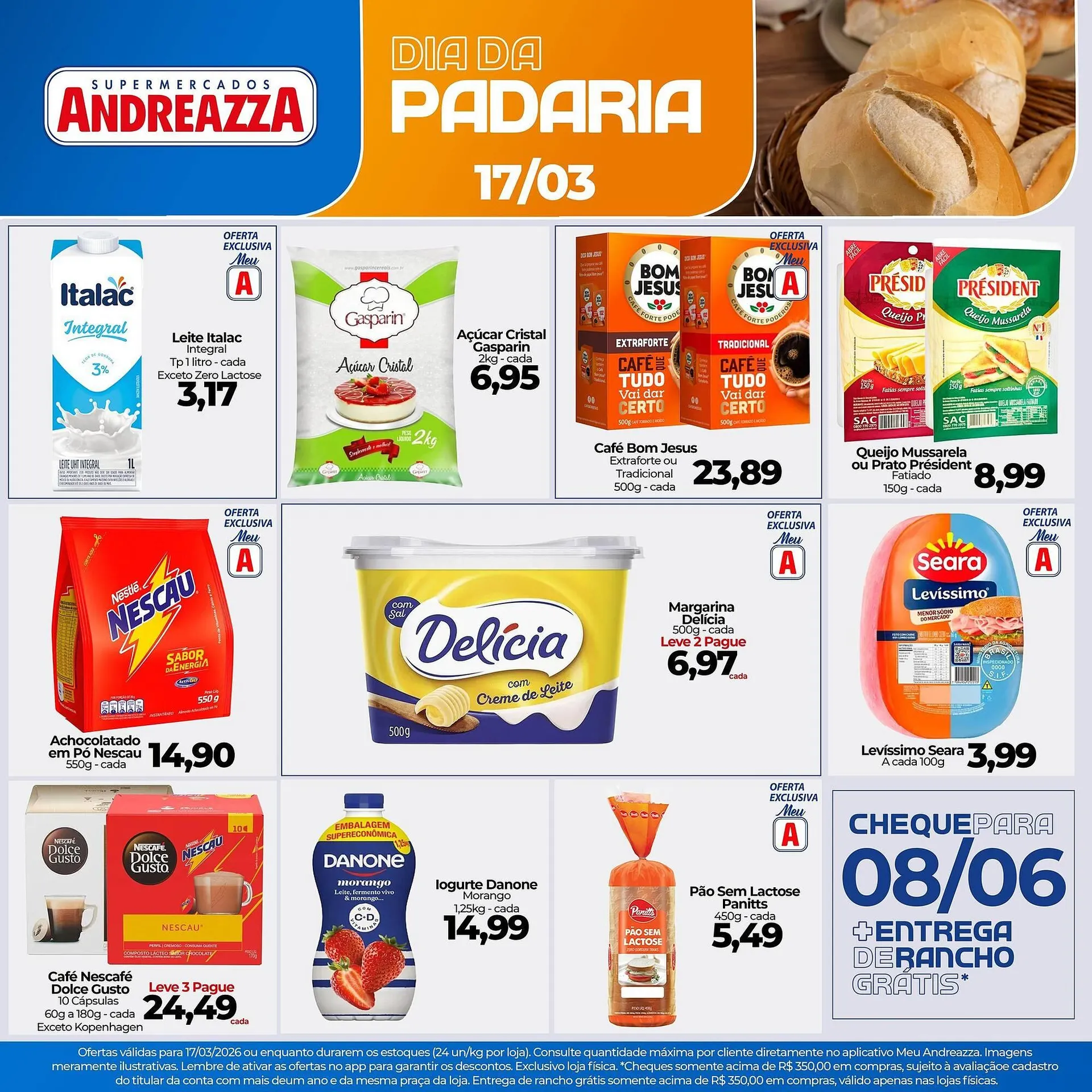 Encarte de Catálogo Supermercados Andreazza 17 de março até 17 de março 2026 - Pagina 2