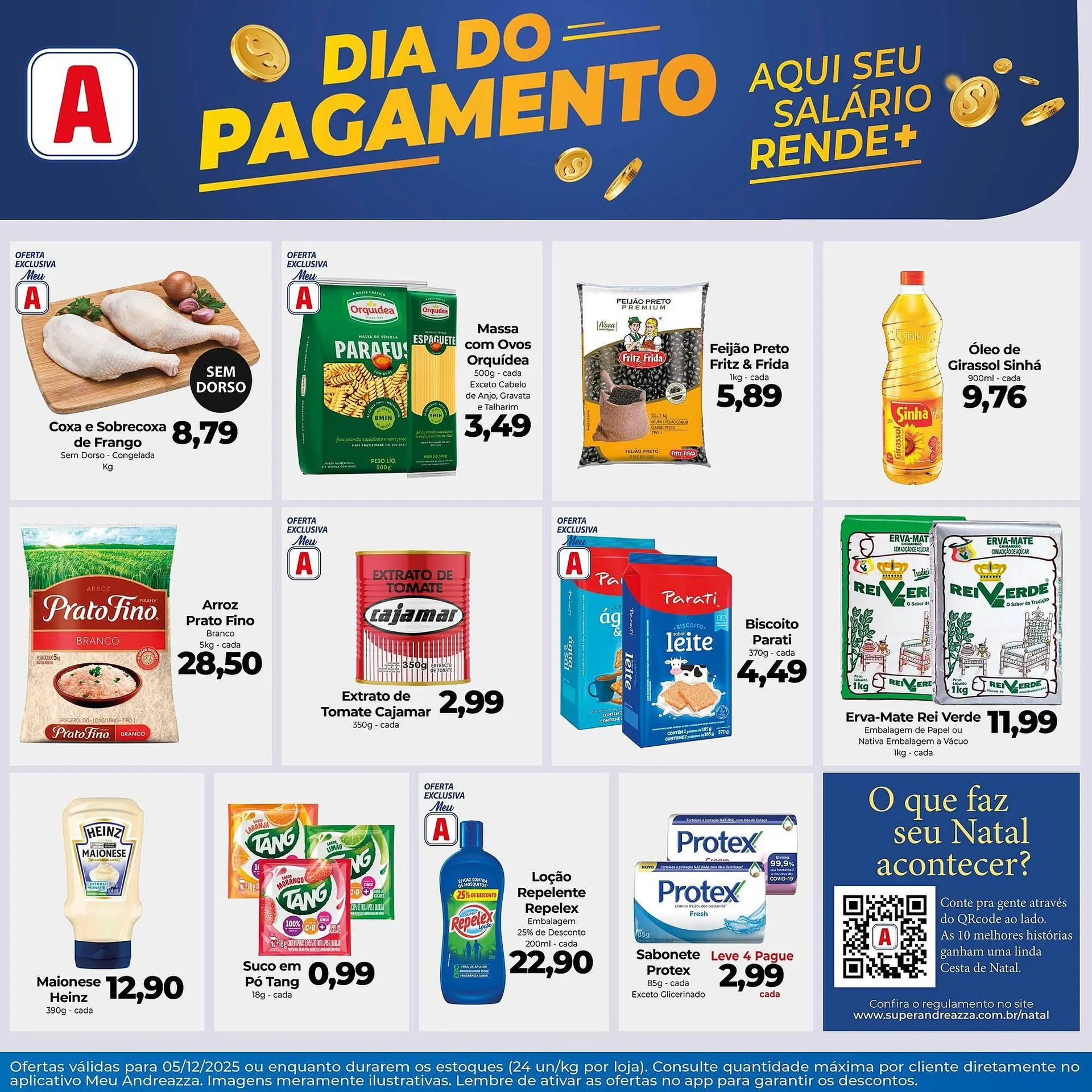 Encarte de Catálogo Supermercados Andreazza 5 de dezembro até 5 de dezembro 2025 - Pagina 1