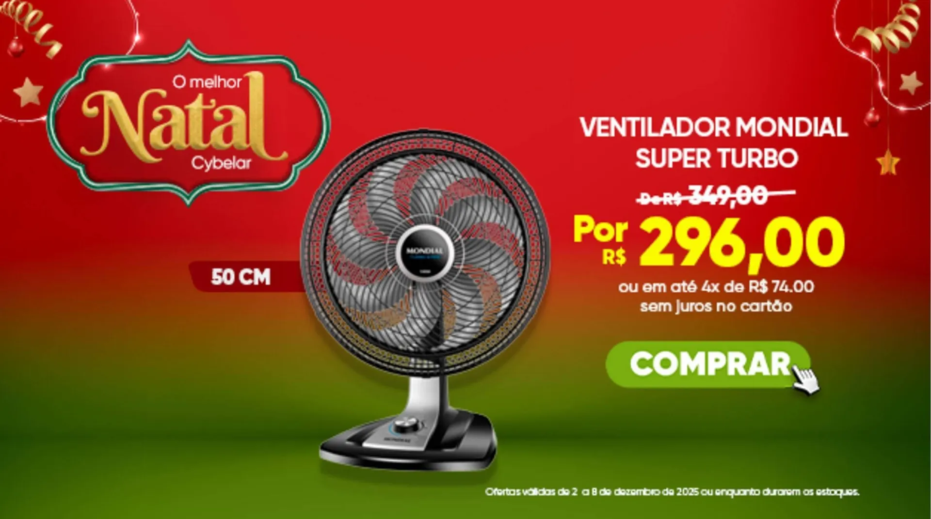 Encarte de Catálogo Cybelar 2 de dezembro até 8 de dezembro 2025 - Pagina 2