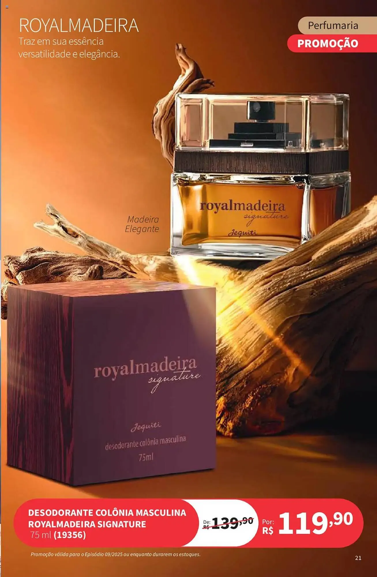 Encarte de Catálogo Jequiti 19 de junho até 17 de julho 2025 - Pagina 21