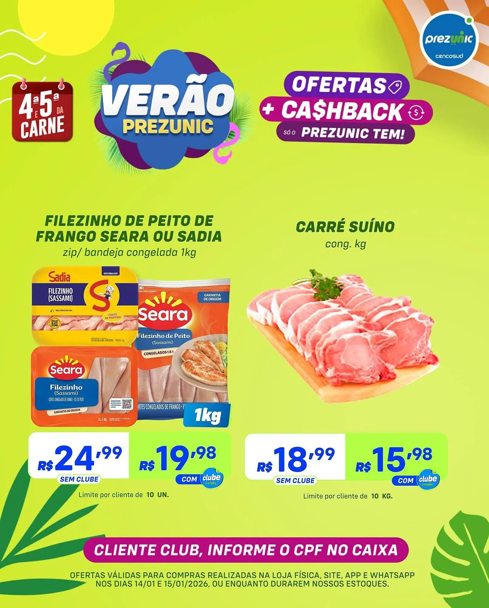 Encarte de Encarte Prezunic 14 de janeiro até 15 de janeiro 2026 - Pagina 3