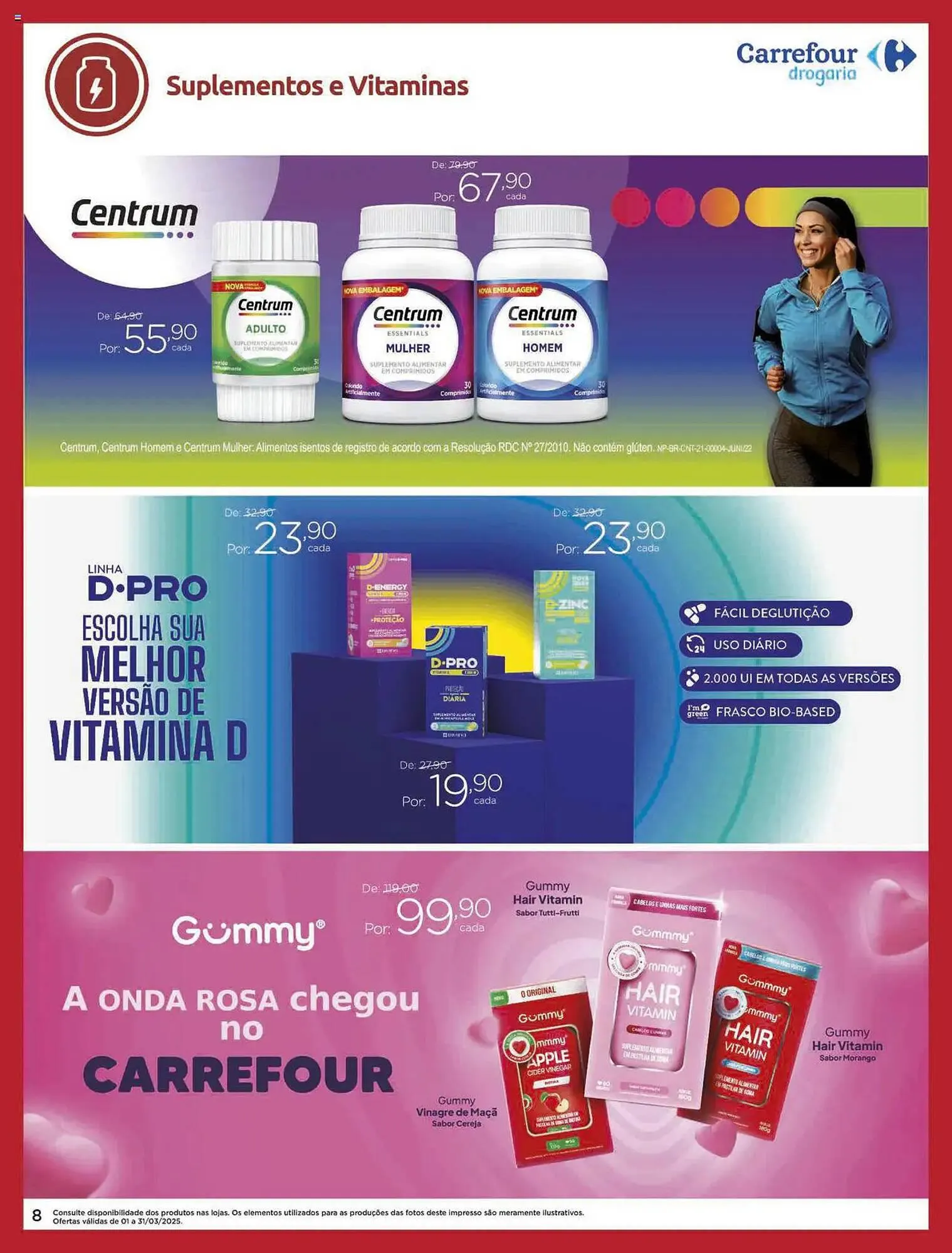 Encarte de Catálogo Carrefour 1 de março até 31 de março 2025 - Pagina 8