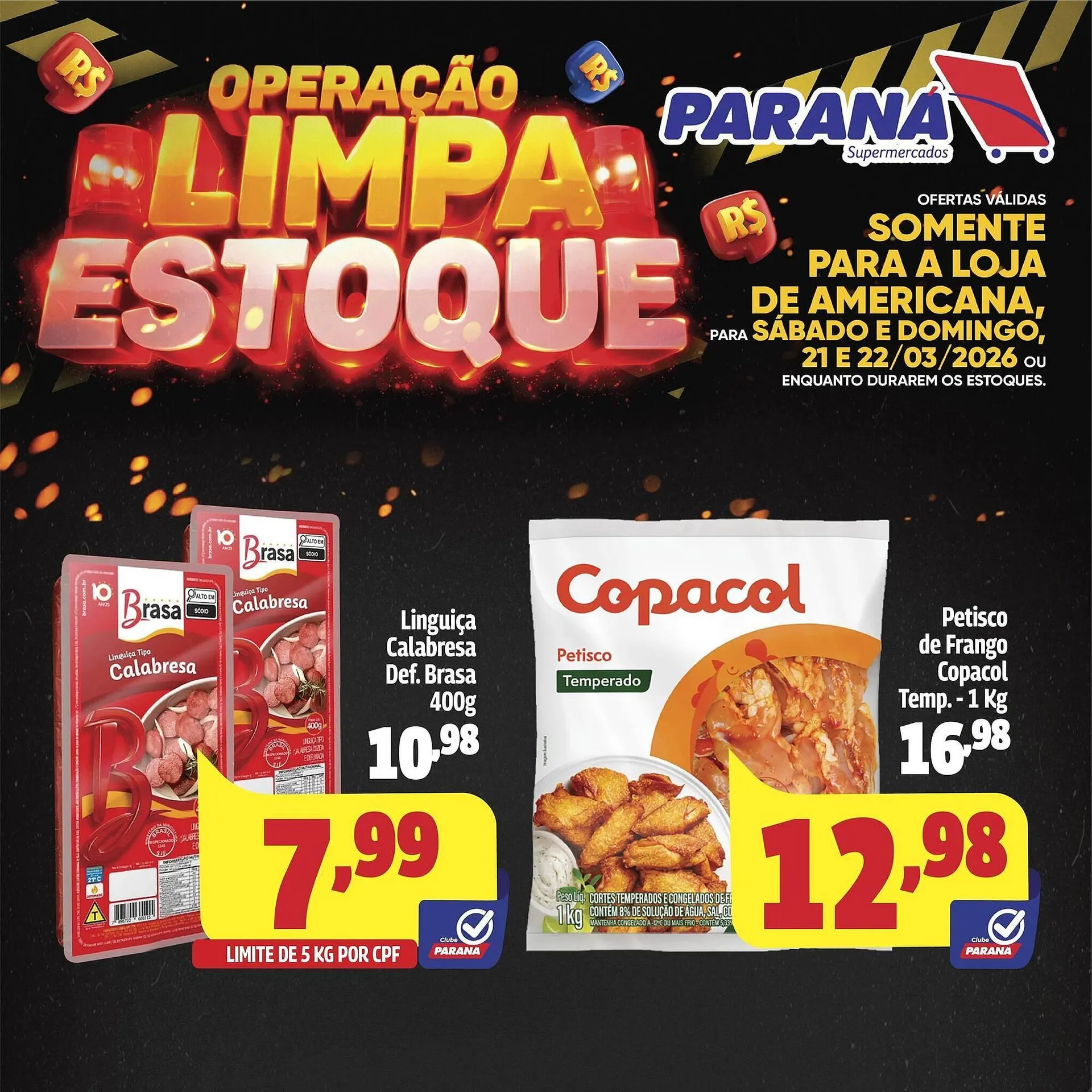 Encarte de Folheto Supermercado Paraná 21 de março até 22 de março 2026 - Pagina 3