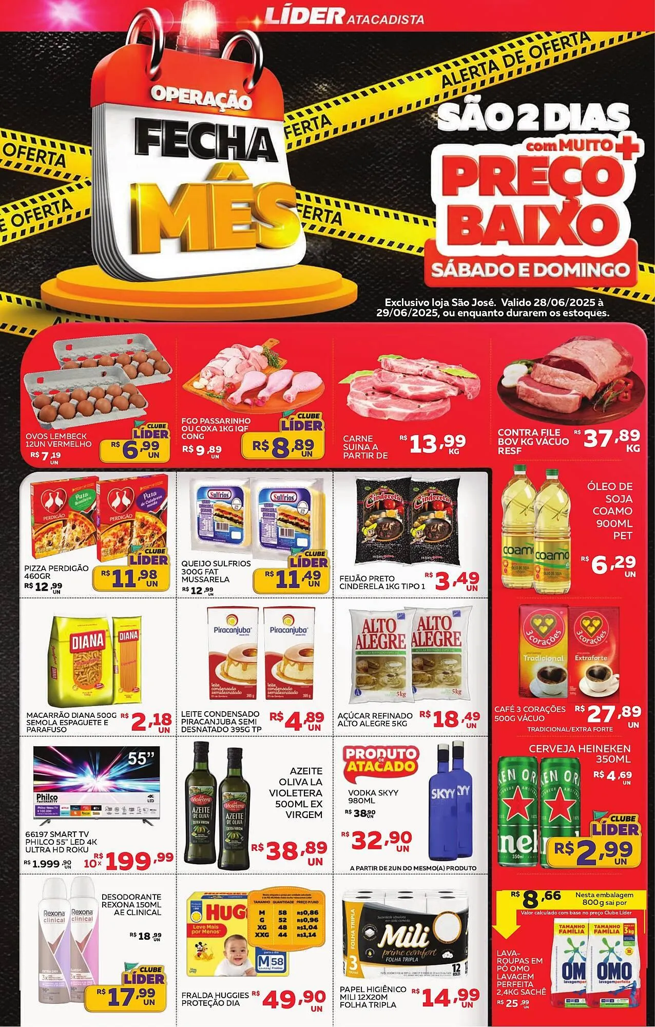 Encarte de Catálogo Lider Atacadista 28 de junho até 29 de junho 2025 - Pagina 1