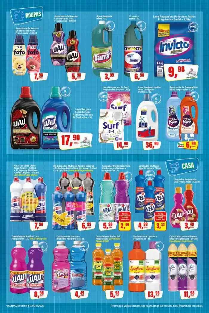 Encarte de Encarte Rede Supermarket 1 de abril até 3 de abril 2025 - Pagina 2