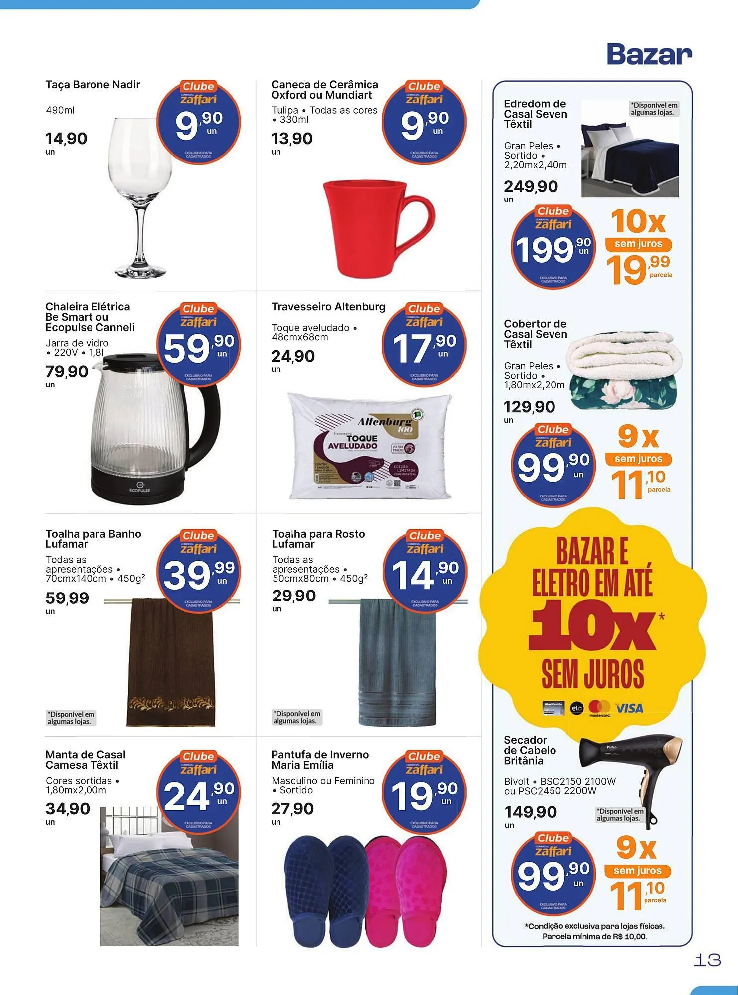 Encarte de Encarte Comercial Zaffari 6 de abril até 19 de abril 2026 - Pagina 13