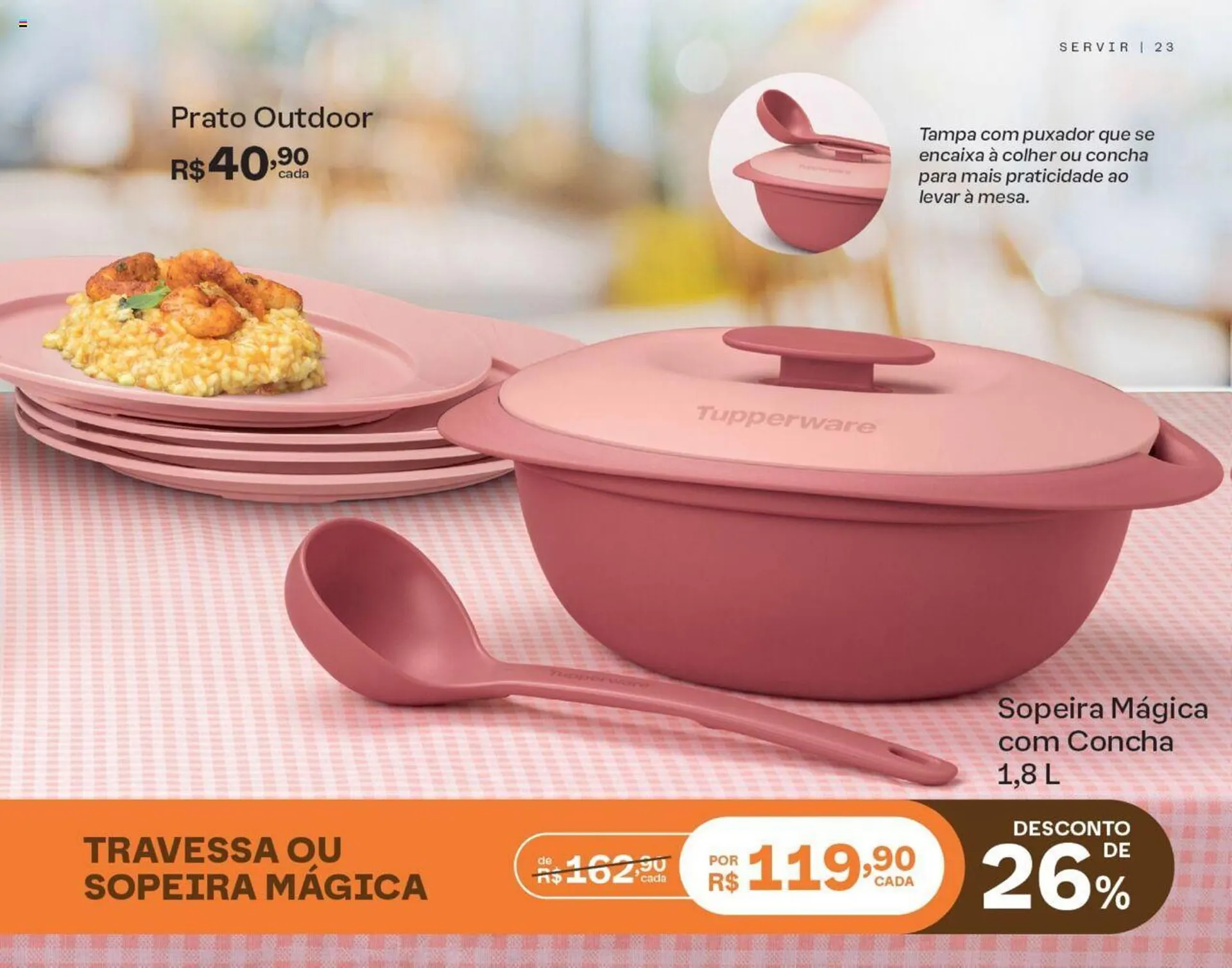 Encarte de Catálogo Tupperware 1 de abril até 30 de abril 2024 - Pagina 24