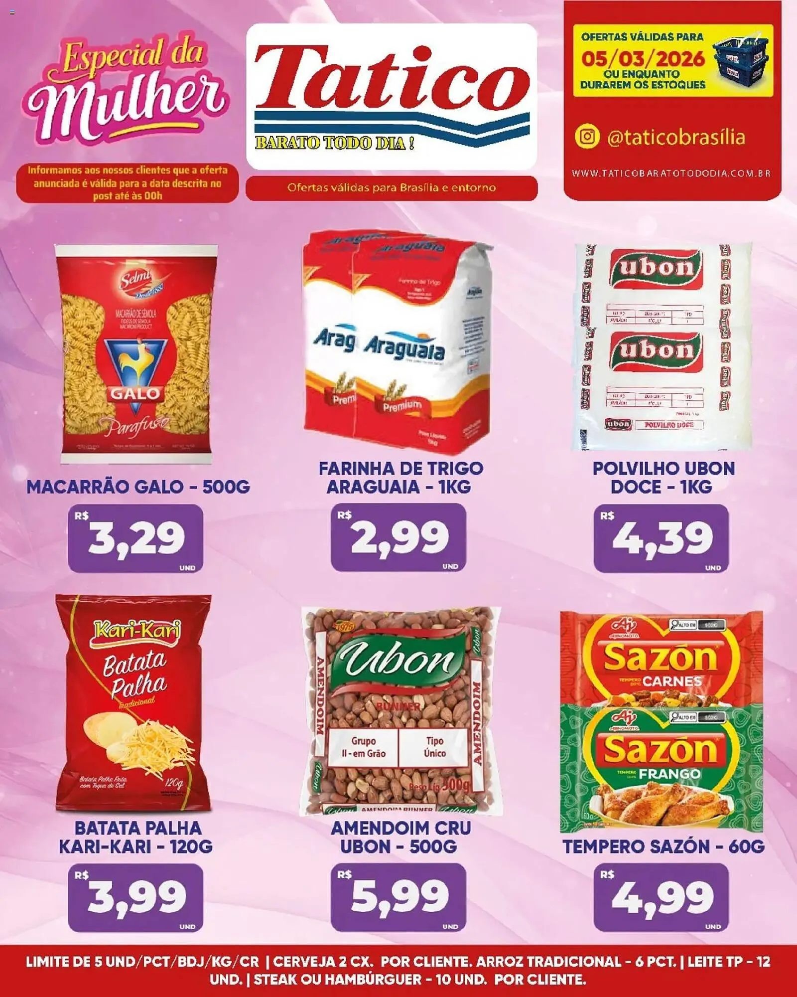 Encarte de Tabloide Tatico 5 de março até 5 de março 2026 - Pagina 4