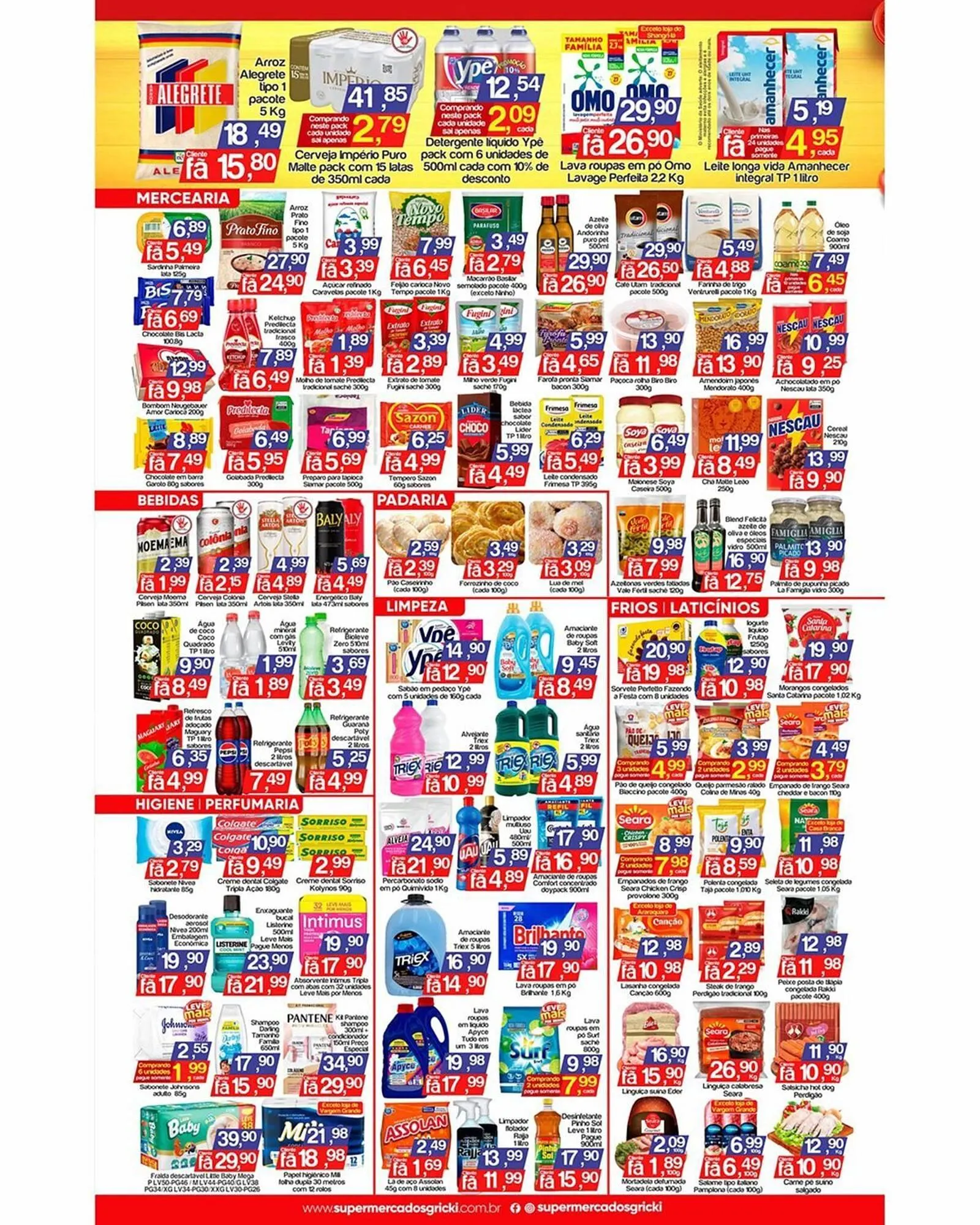 Encarte de Catálogo Supermercados Gricki 30 de abril até 30 de abril 2026 - Pagina 4
