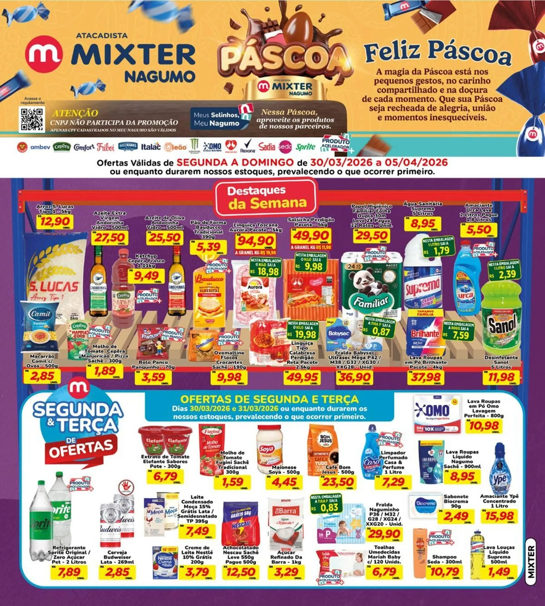 Encarte de Folheto Nagumo 30 de março até 5 de abril 2026 - Pagina 1