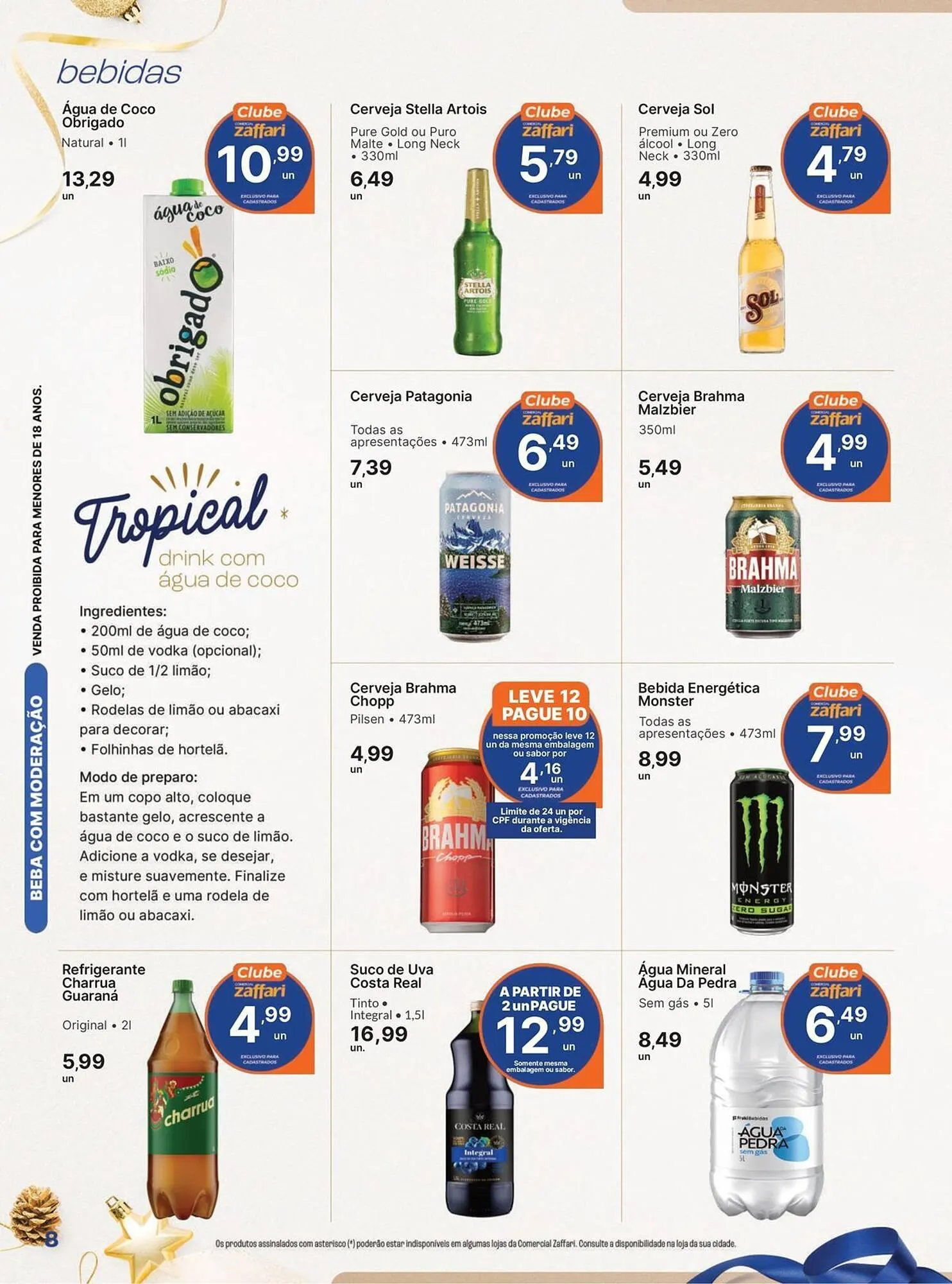 Encarte de Encarte Comercial Zaffari 26 de dezembro até 31 de dezembro 2025 - Pagina 8