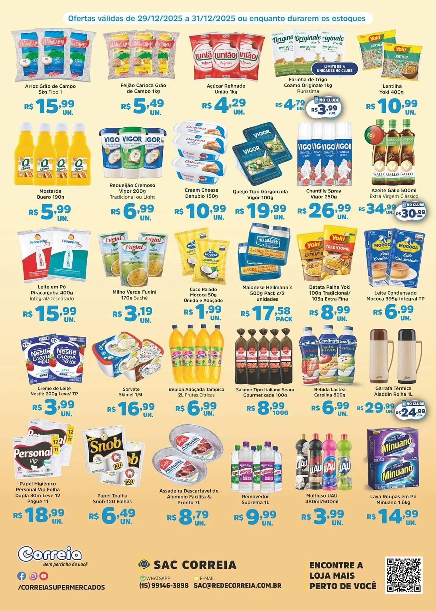Encarte de Catálogo Supermercados Correia 29 de dezembro até 31 de dezembro 2025 - Pagina 2