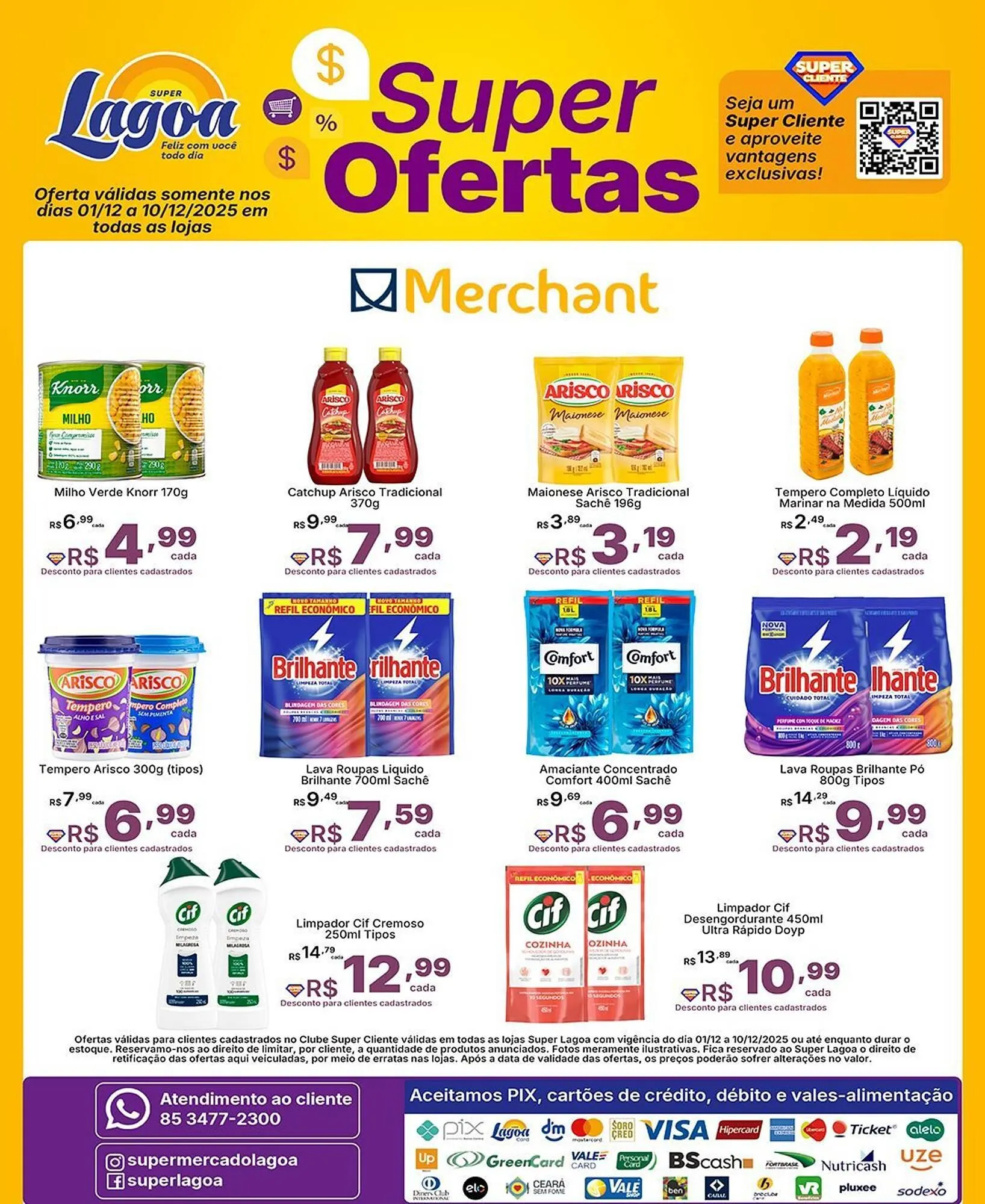 Encarte de Encarte Super Lagoa 1 de dezembro até 12 de dezembro 2025 - Pagina 4