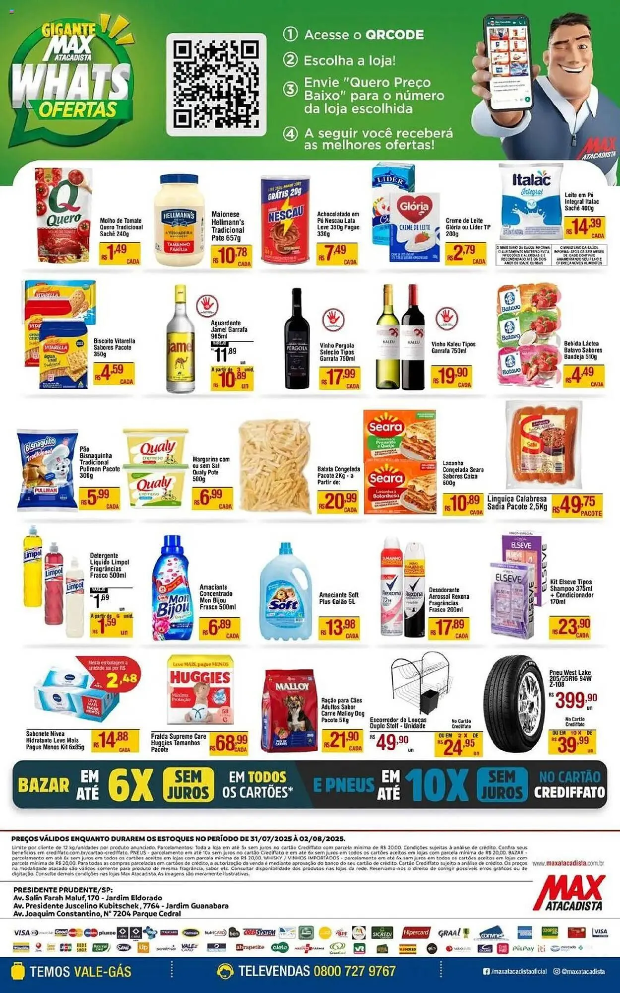 Encarte de Catálogo Max Atacadista 31 de julho até 3 de agosto 2025 - Pagina 2
