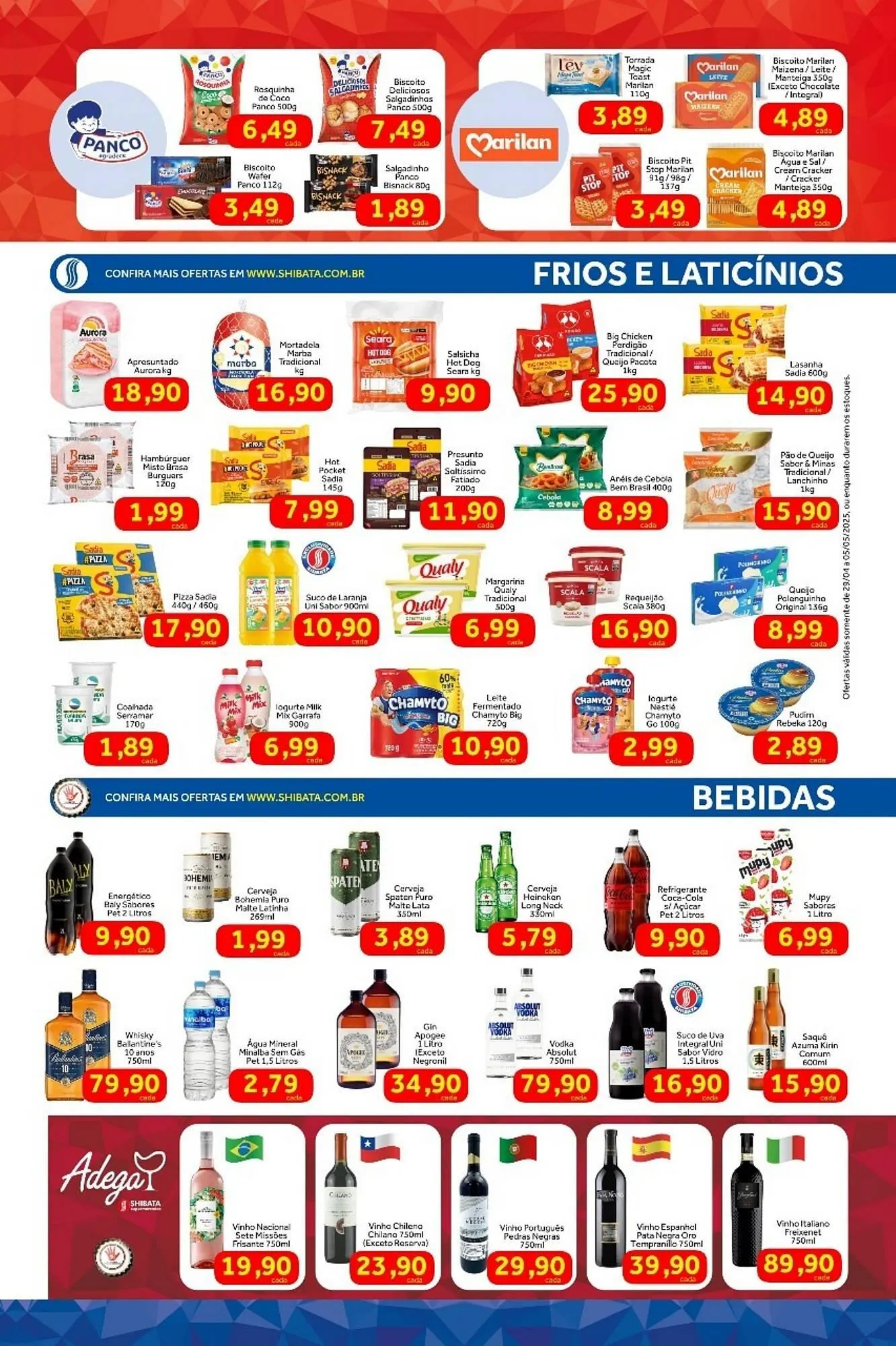 Encarte de Catálogo Shibata Supermercados 28 de abril até 5 de maio 2025 - Pagina 3