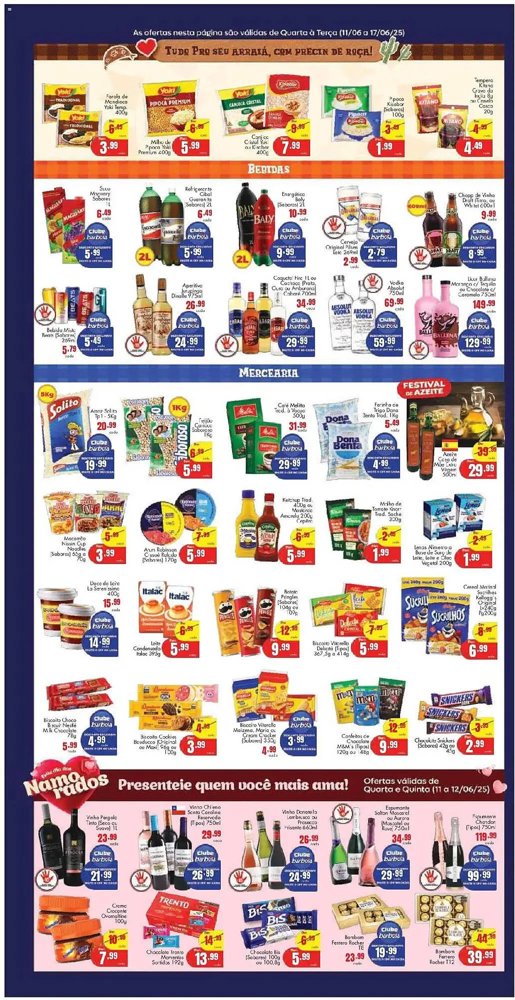 Encarte de Catálogo Barbosa Supermercados 11 de junho até 17 de junho 2025 - Pagina 3