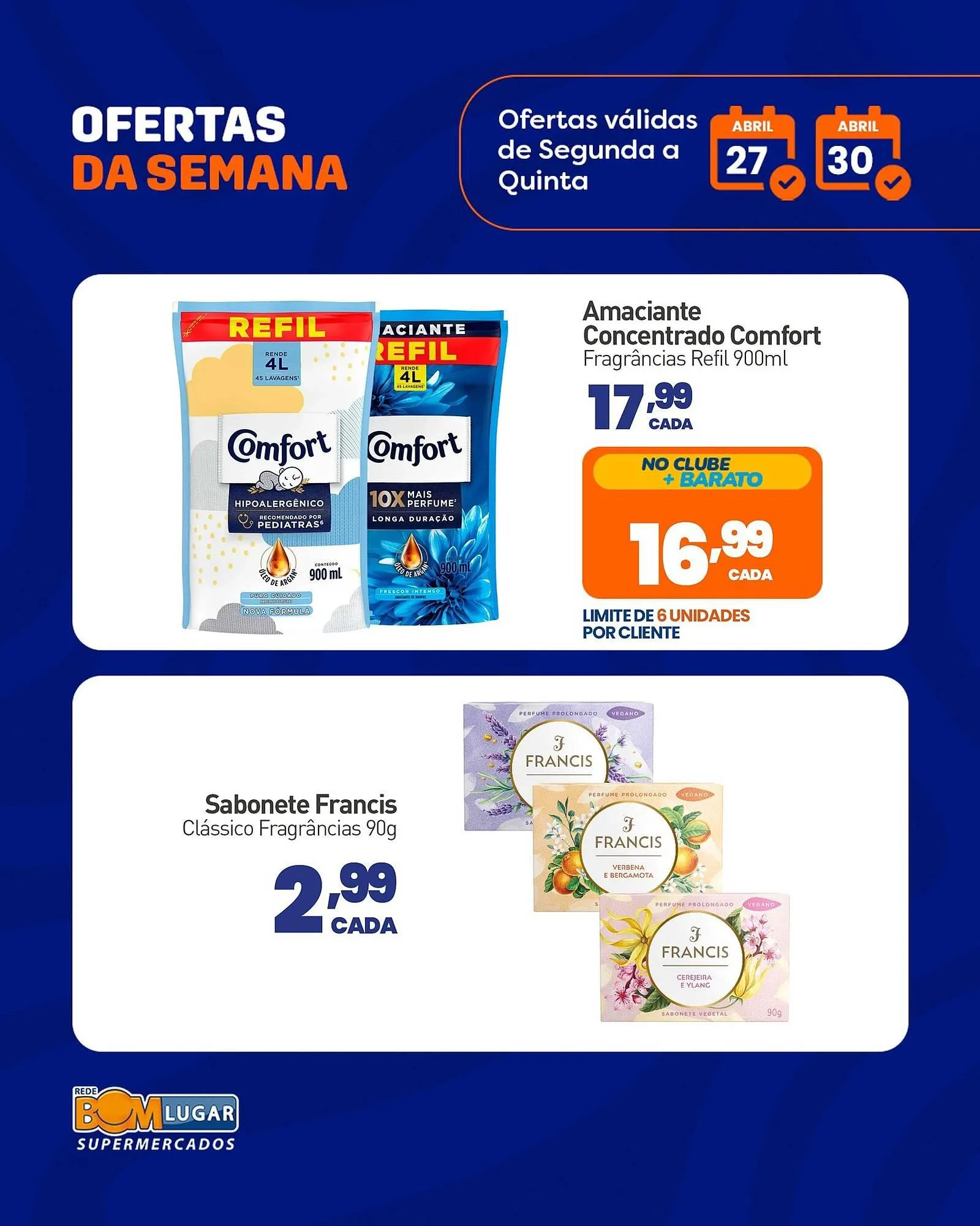 Encarte de Folheto Rede Bom Lugar 28 de abril até 30 de abril 2026 - Pagina 3