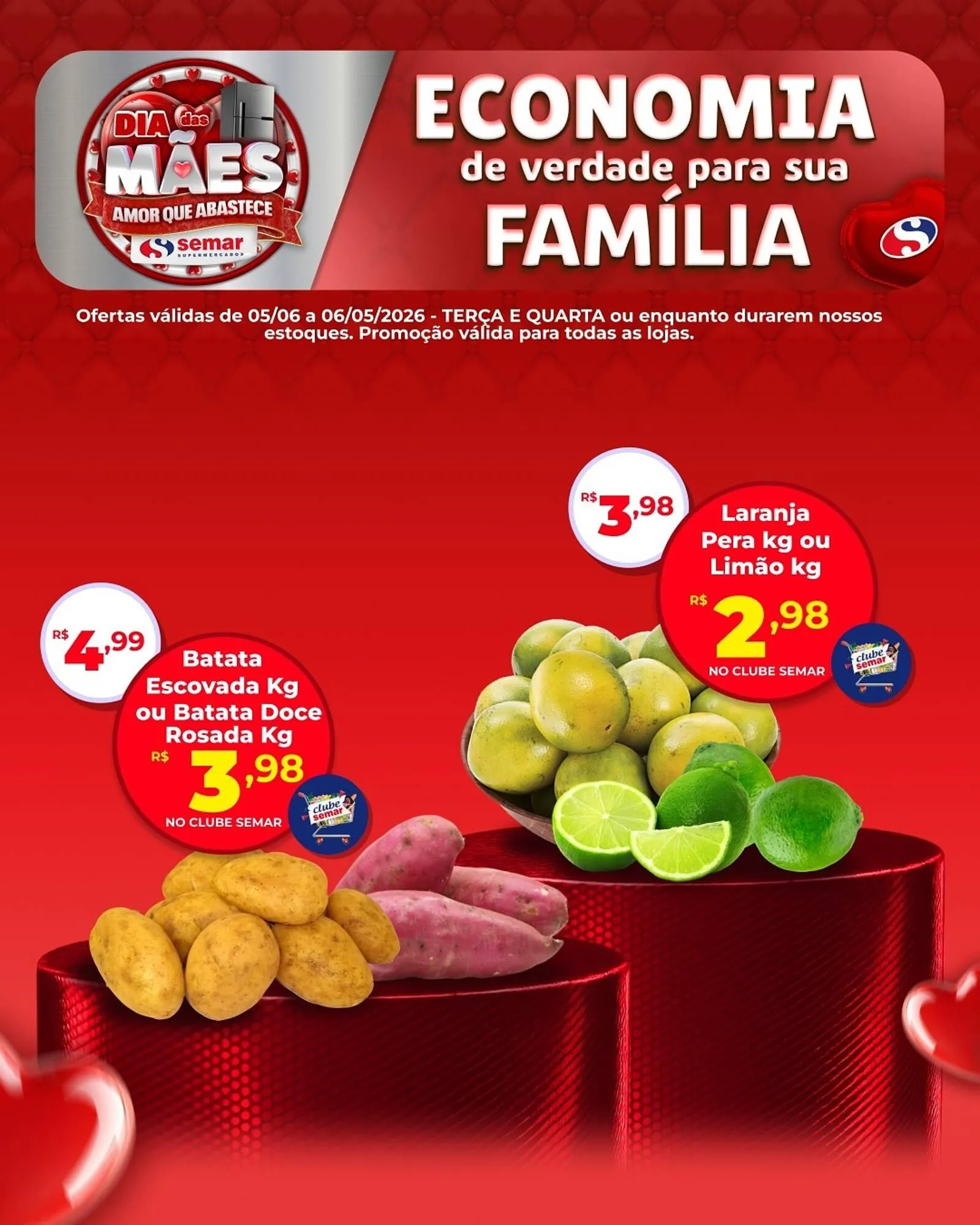 Encarte de Folheto Semar Supermercado 5 de maio até 6 de maio 2026 - Pagina 3