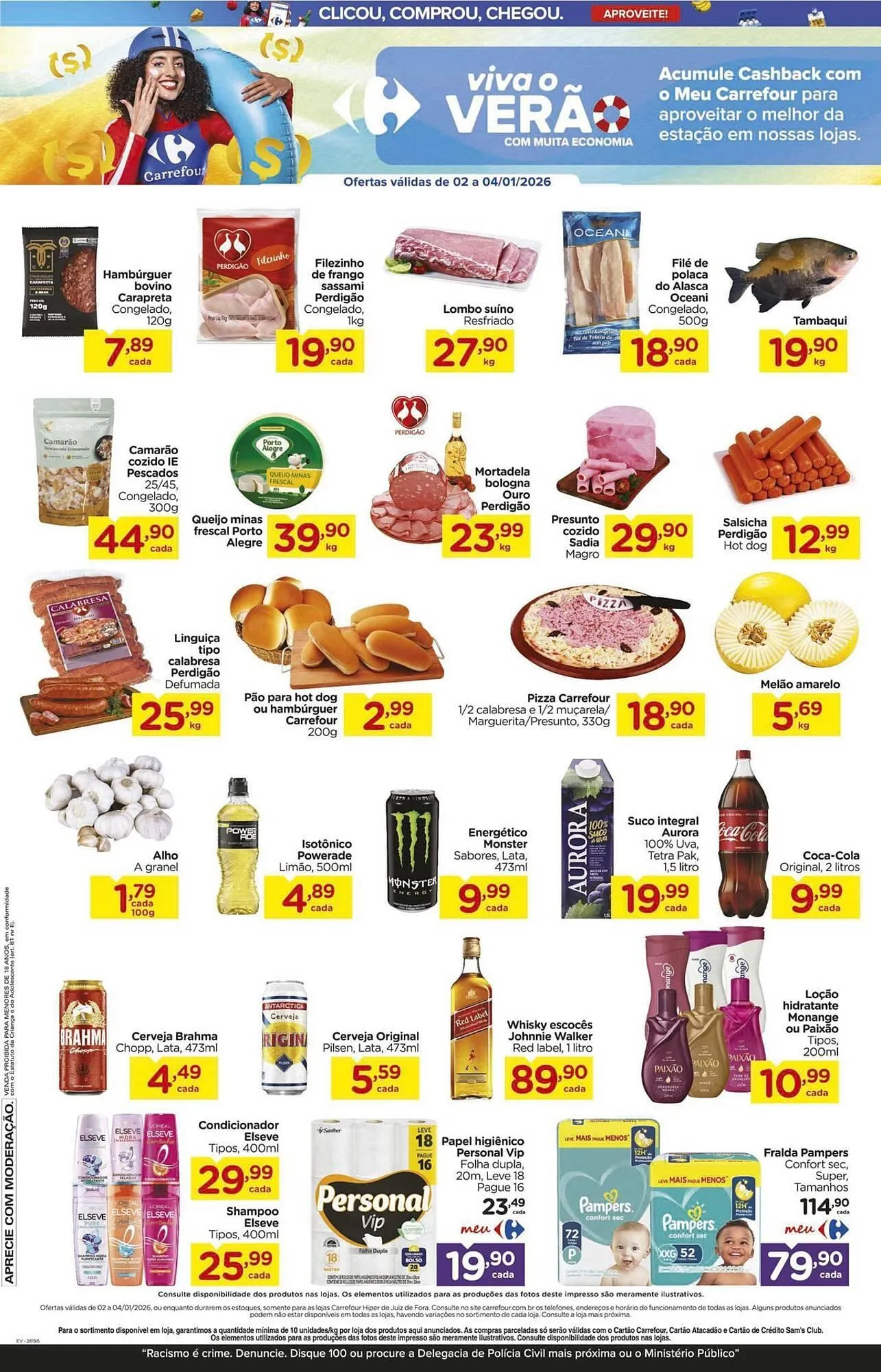 Encarte de Folheto Carrefour 2 de janeiro até 4 de janeiro 2026 - Pagina 2