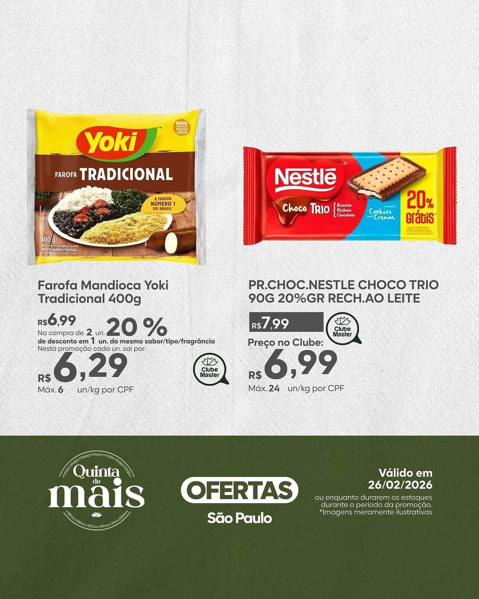 Encarte de Folheto Master Supermercados 26 de fevereiro até 26 de fevereiro 2026 - Pagina 5