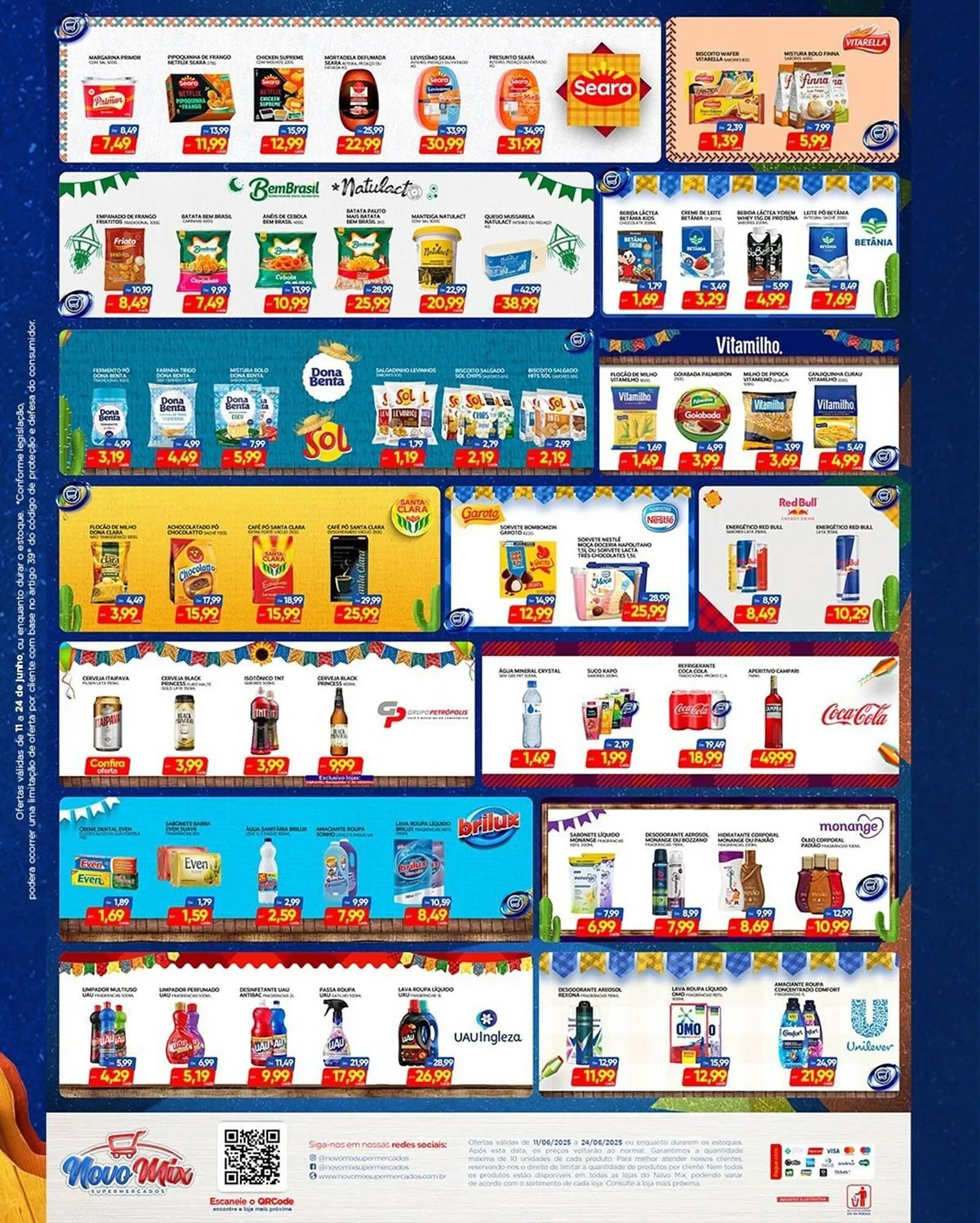 Encarte de Catálogo Novo Mix 11 de junho até 24 de junho 2025 - Pagina 1