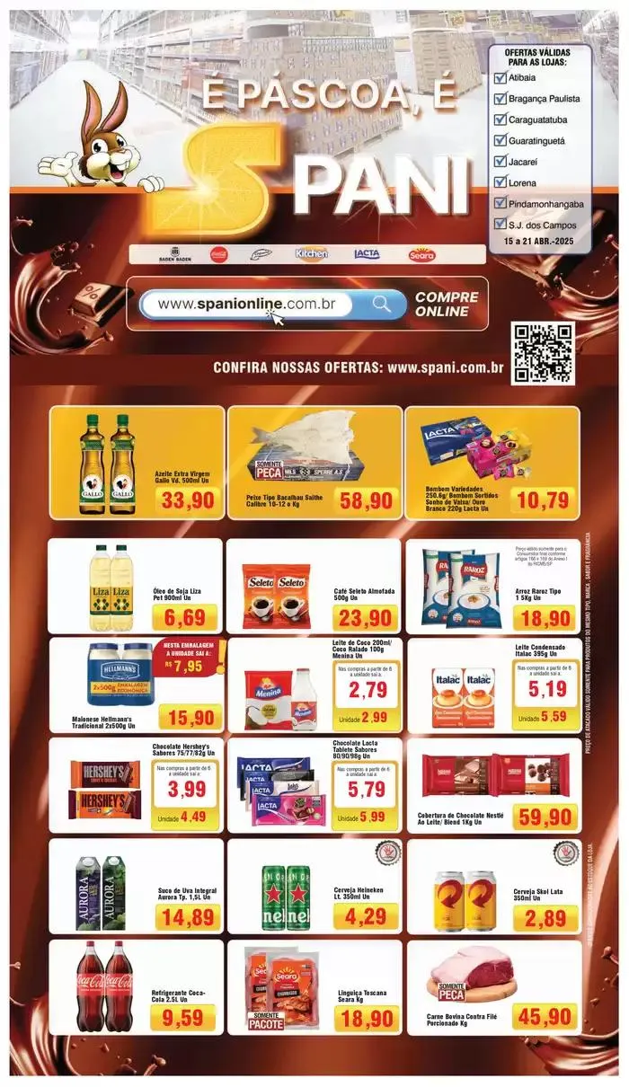 Encarte de Ótima oferta para todos os clientes 15 de abril até 21 de abril 2025 - Pagina 1