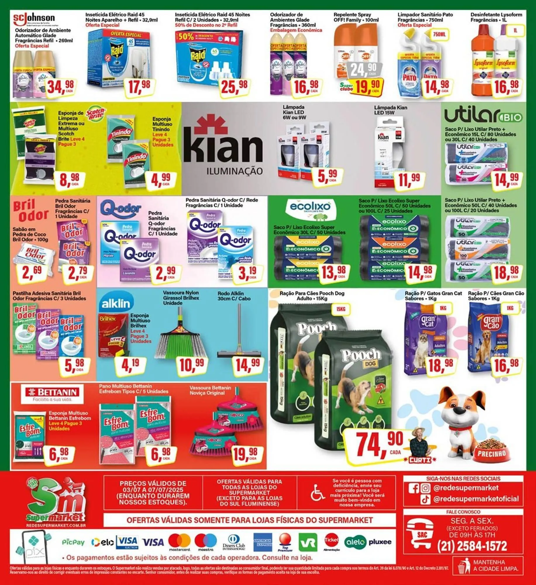 Encarte de Catálogo Rede Supermarket 3 de julho até 7 de julho 2025 - Pagina 18