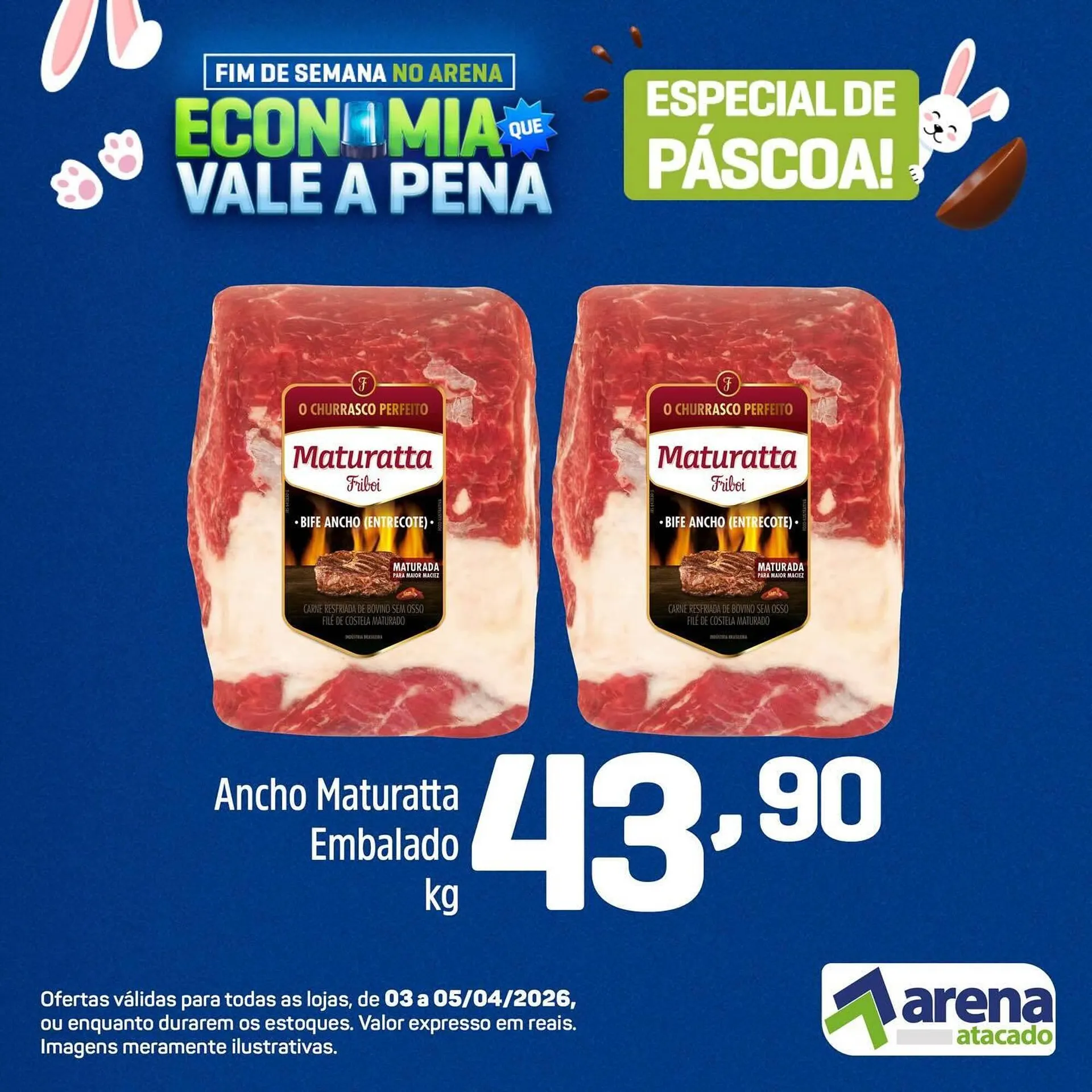 Encarte de Folheto Arena Atacado 3 de abril até 5 de abril 2026 - Pagina 3