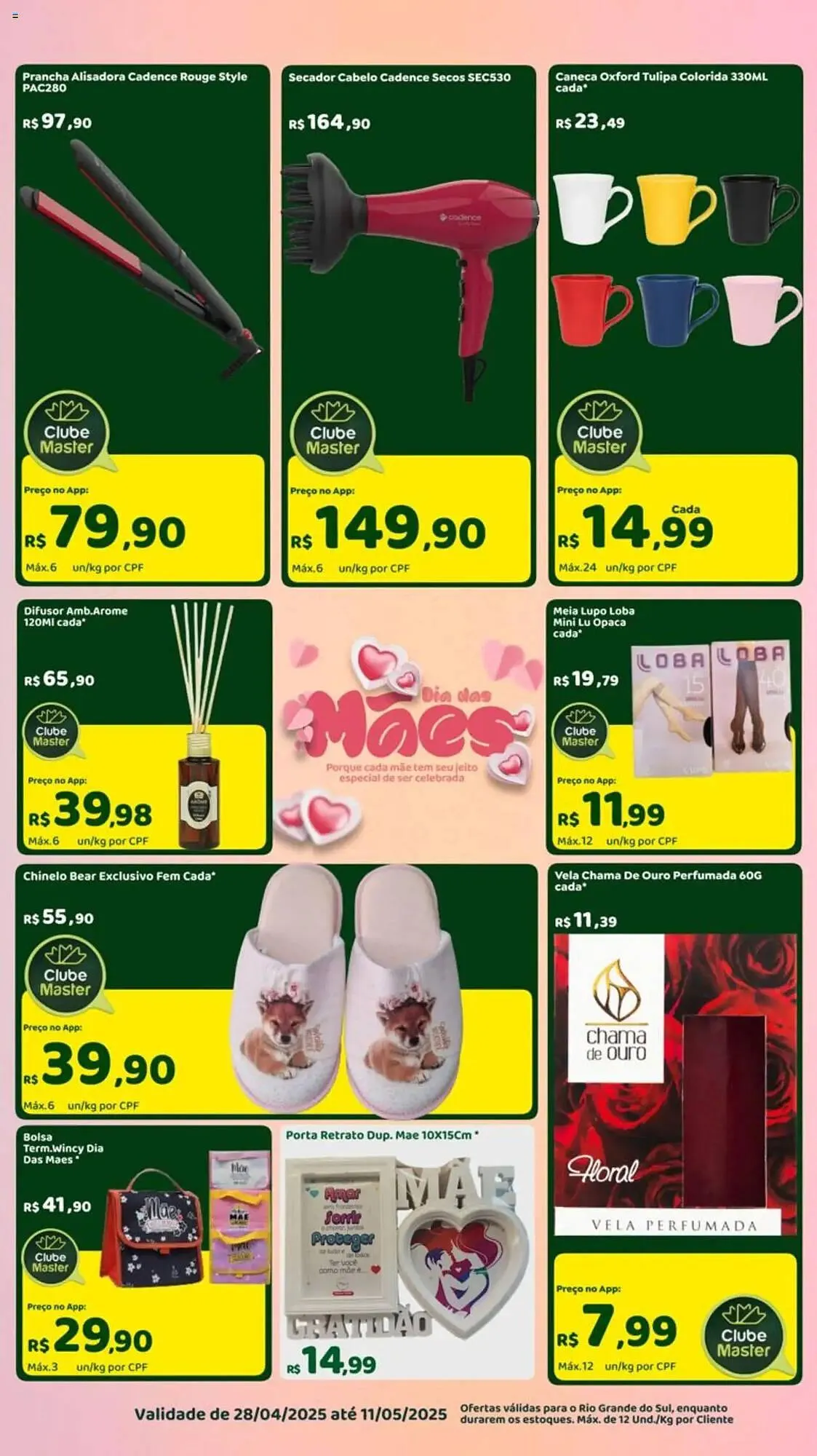 Encarte de Catálogo Master Supermercados 28 de abril até 11 de maio 2025 - Pagina 3