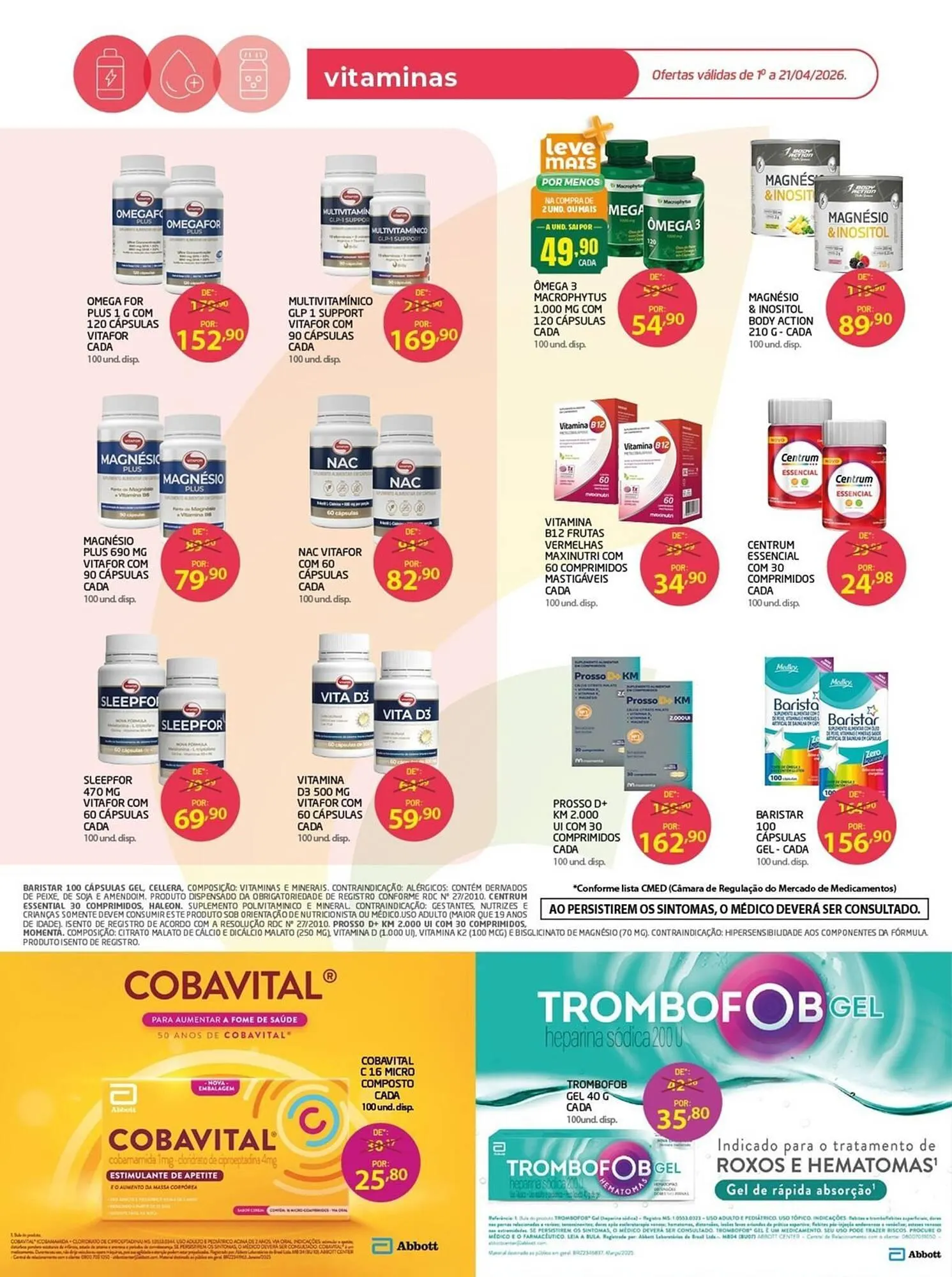 Encarte de Tabloide Cooper 1 de abril até 21 de abril 2026 - Pagina 2