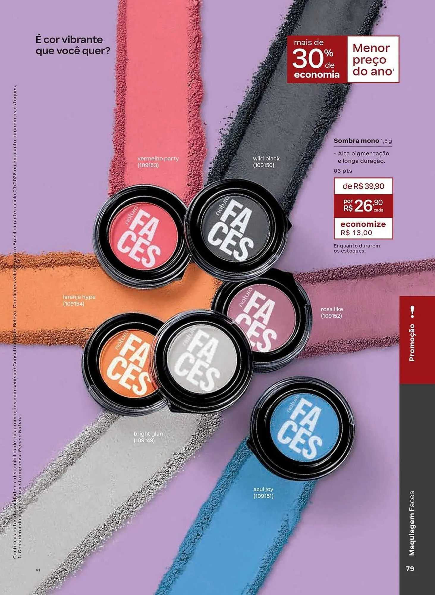 Encarte de Catálogo Natura 1 de janeiro até 31 de janeiro 2026 - Pagina 79