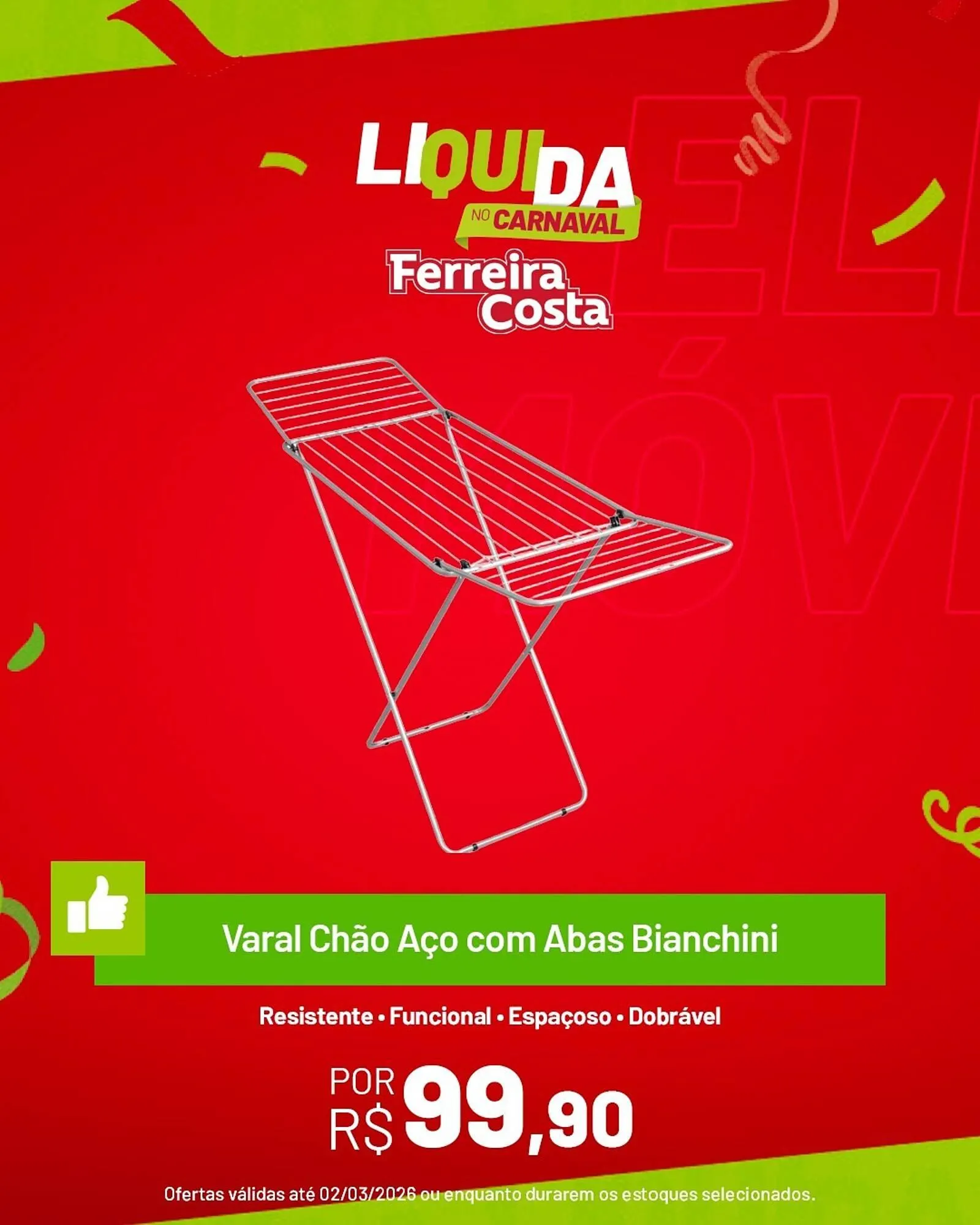 Encarte de Encarte Ferreira Costa 17 de fevereiro até 2 de março 2026 - Pagina 5