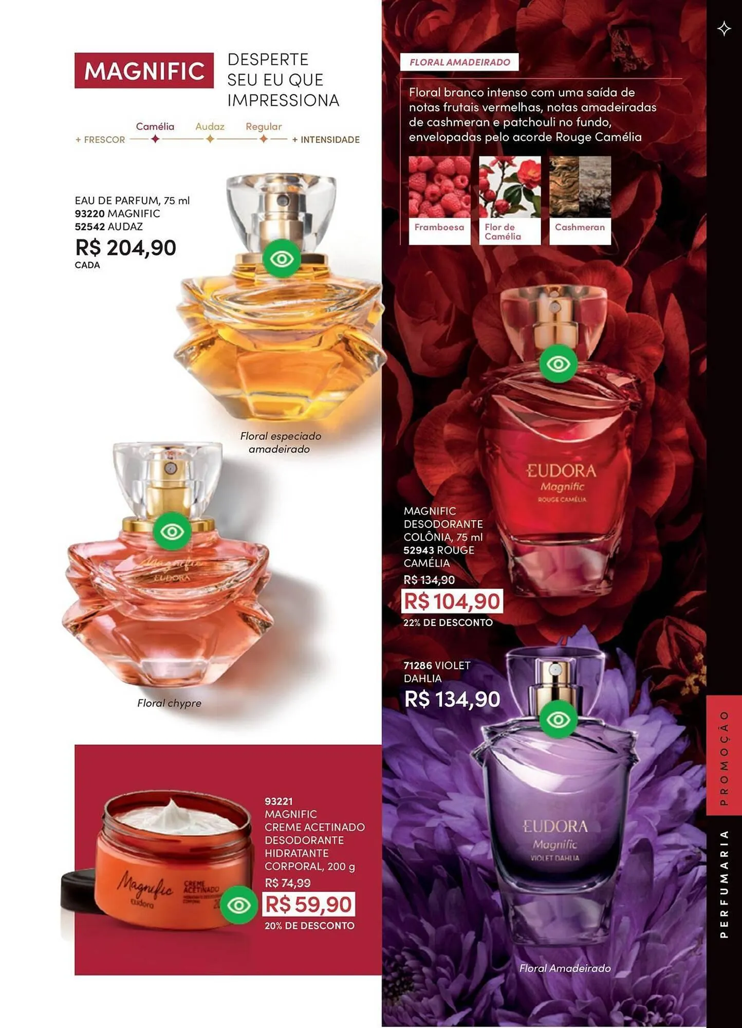 Encarte de Catálogo Eudora 8 de outubro até 8 de novembro 2025 - Pagina 55