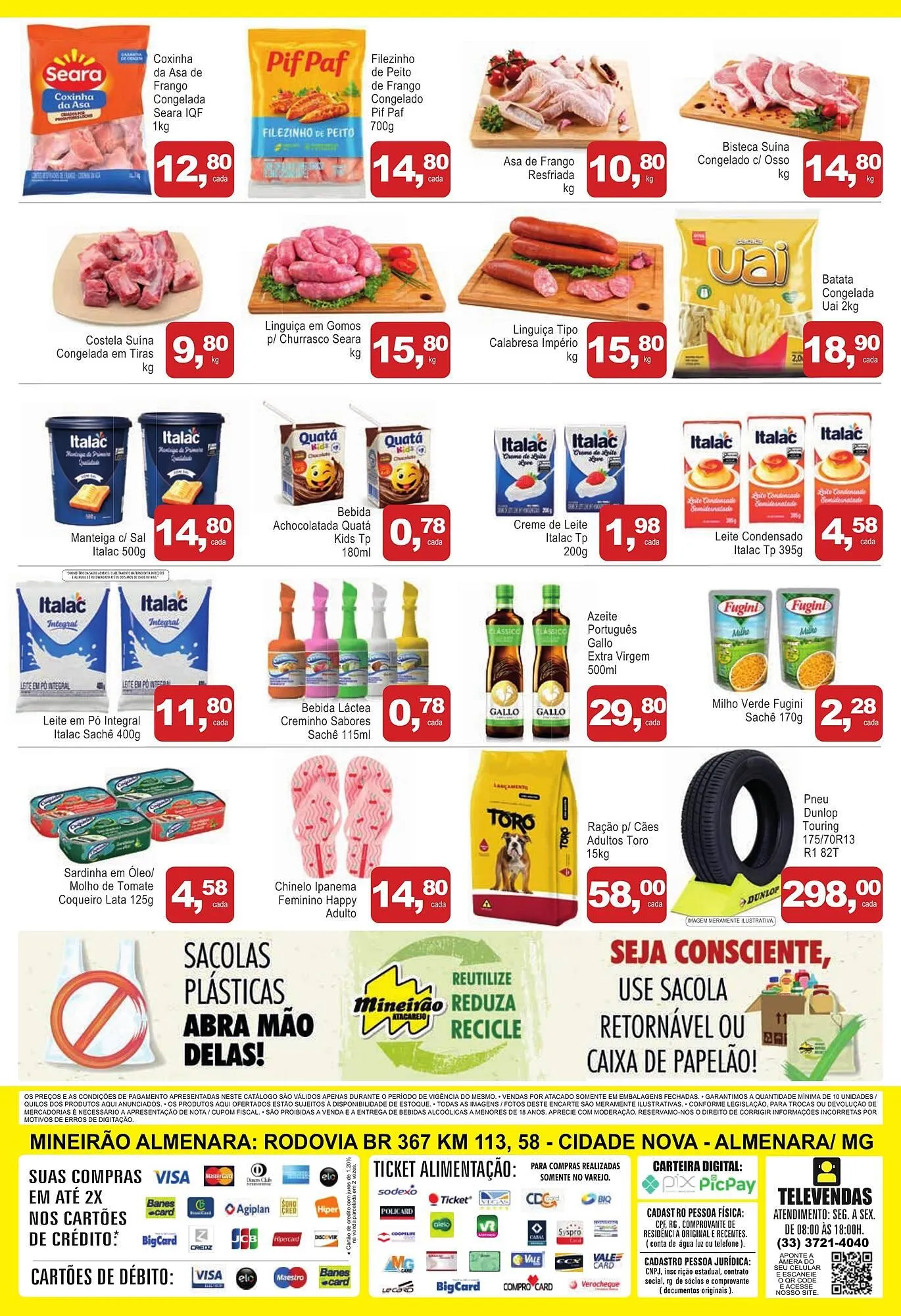 Encarte de Folheto Mineirão Atacarejo 12 de janeiro até 18 de janeiro 2026 - Pagina 2