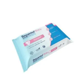 LENÇO UMEDECIDO BEPANTOL BABY COM 48 UNIDADES
