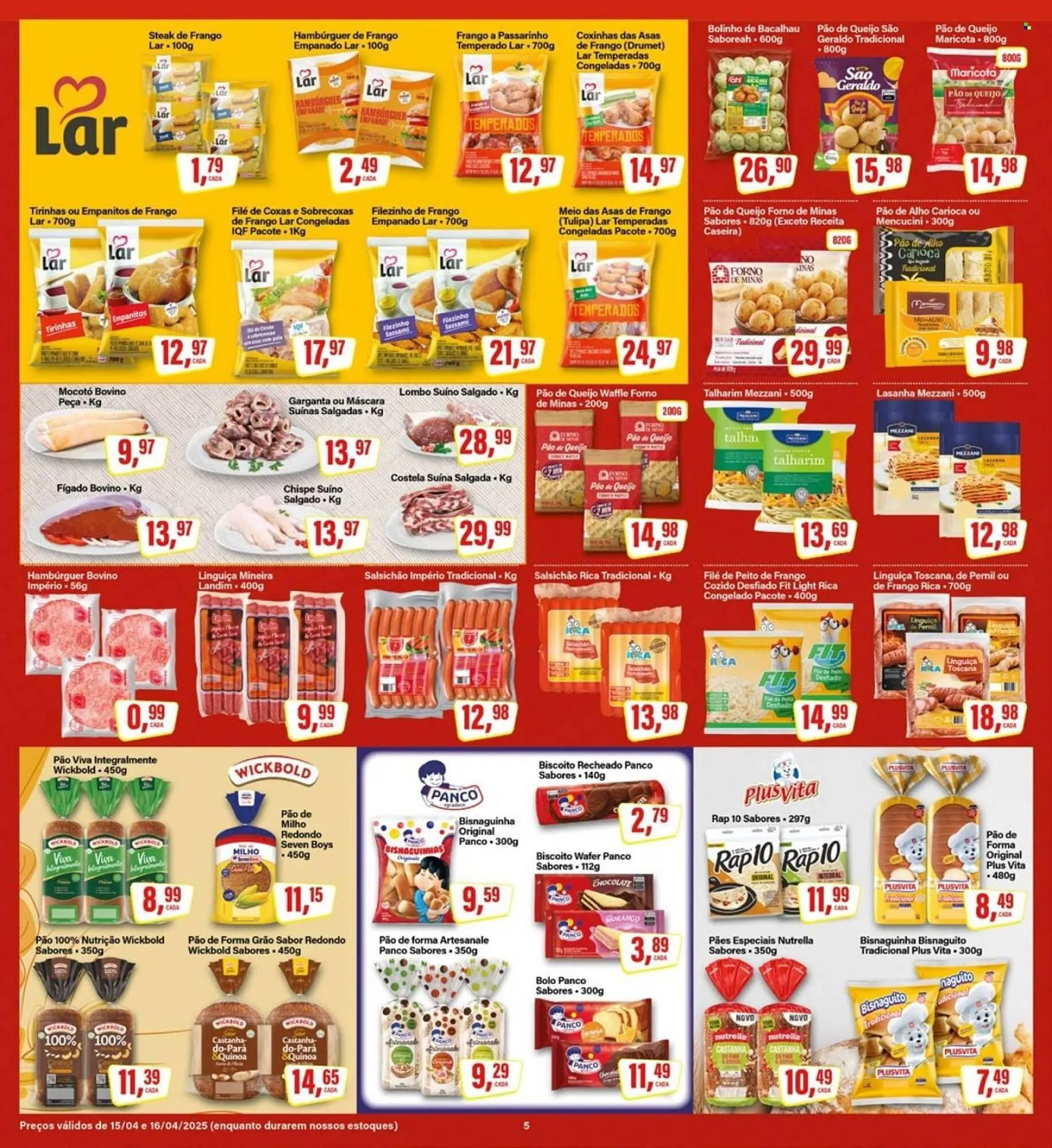 Encarte de Catálogo Rede Supermarket 15 de abril até 16 de abril 2025 - Pagina 5