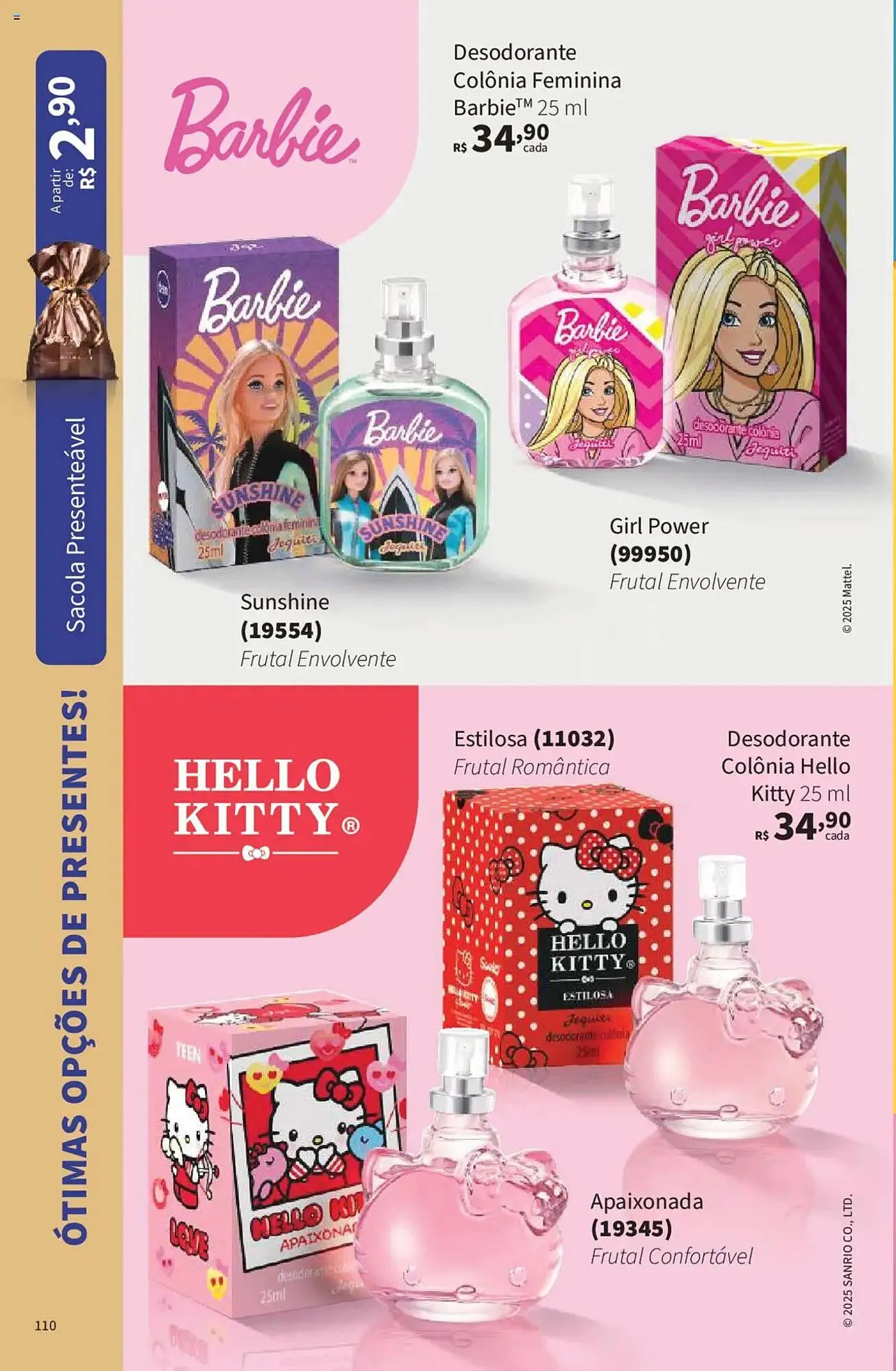 Encarte de Catálogo Jequiti 19 de junho até 17 de julho 2025 - Pagina 110