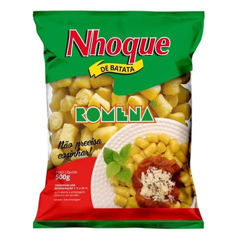 Nhoque de Batata Pré-Cozido Romena Pacote 500g