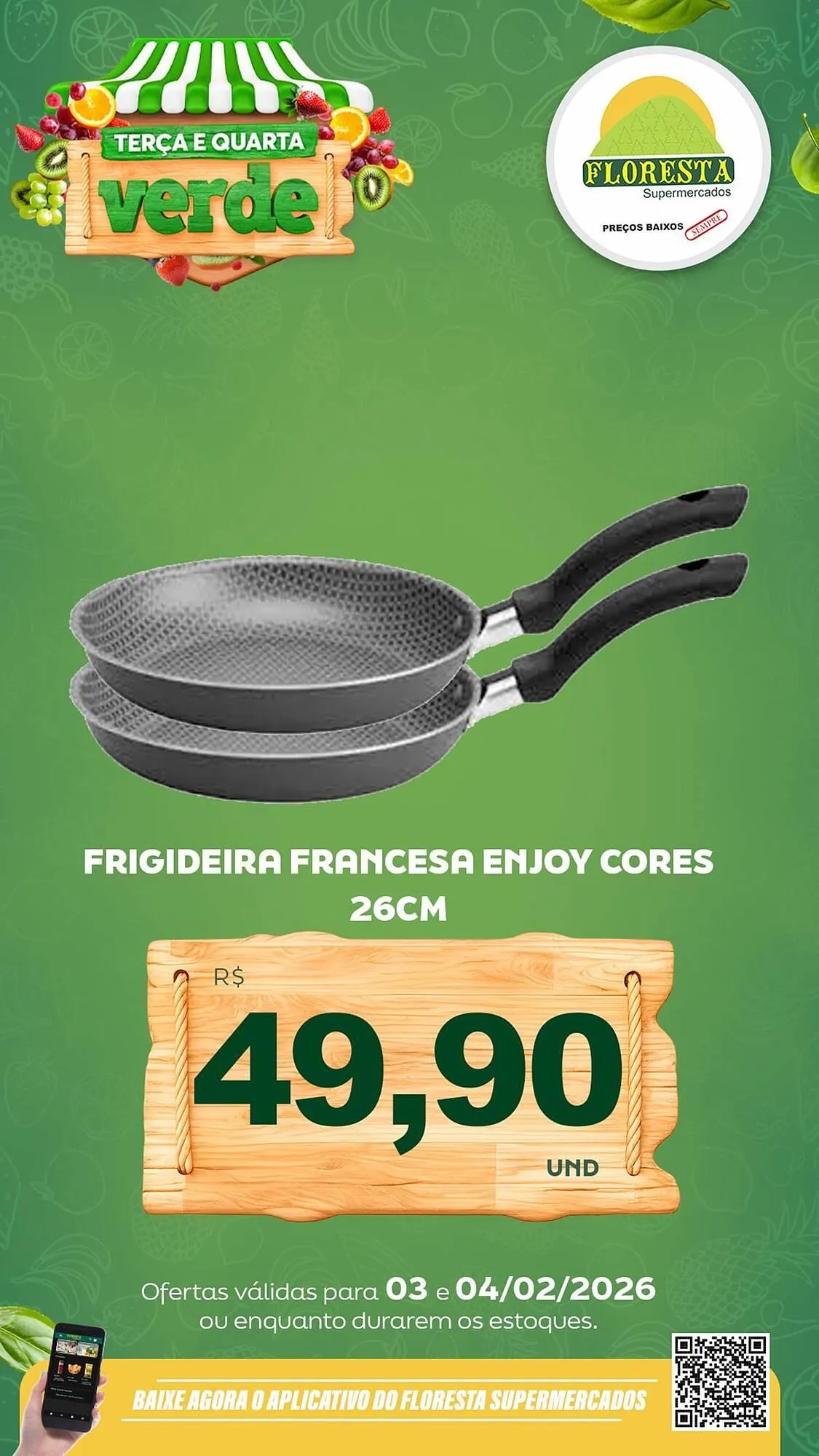Encarte de Catálogo Floresta Supermercados 3 de fevereiro até 4 de fevereiro 2026 - Pagina 50