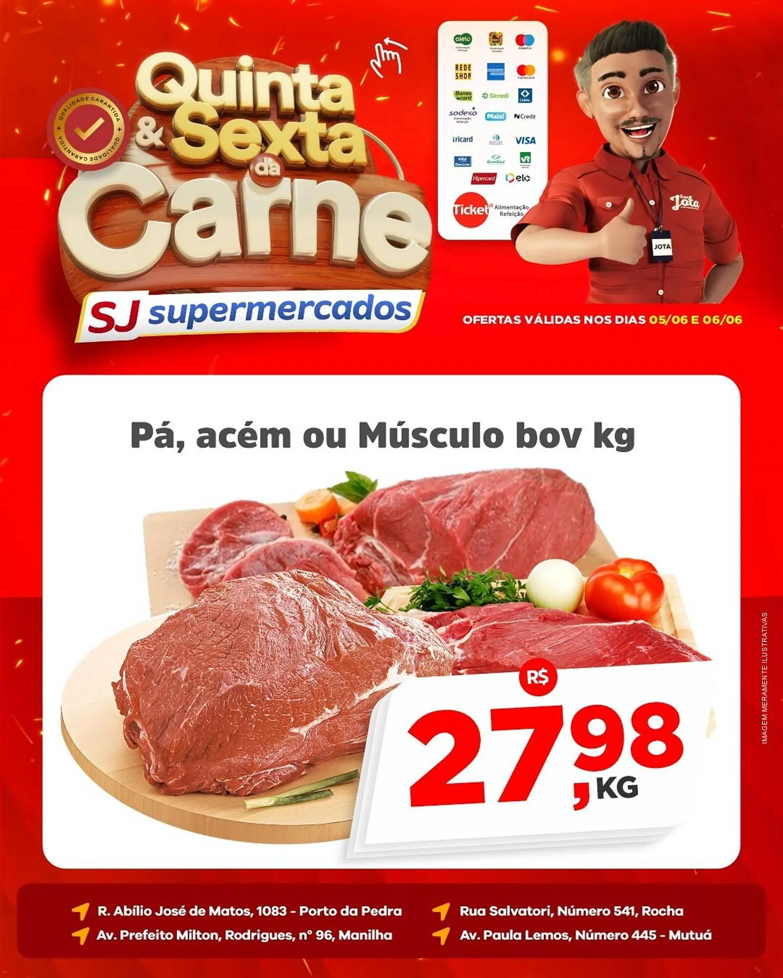Encarte de Catálogo Sj Supermercados 5 de junho até 6 de junho 2025 - Pagina 4