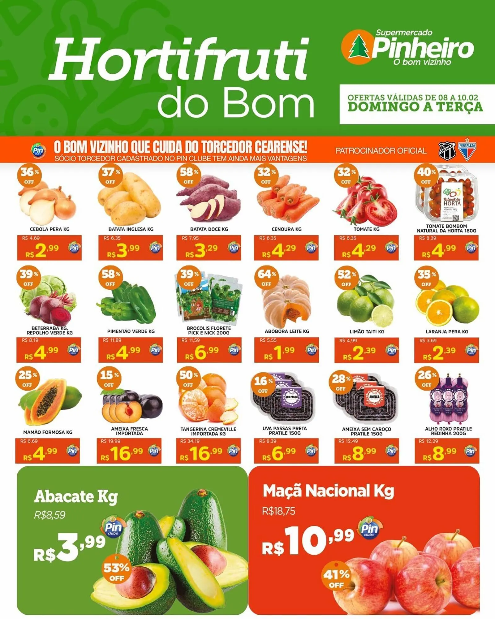 Encarte de Encarte Pinheiro Supermercado 8 de fevereiro até 10 de fevereiro 2026 - Pagina 2